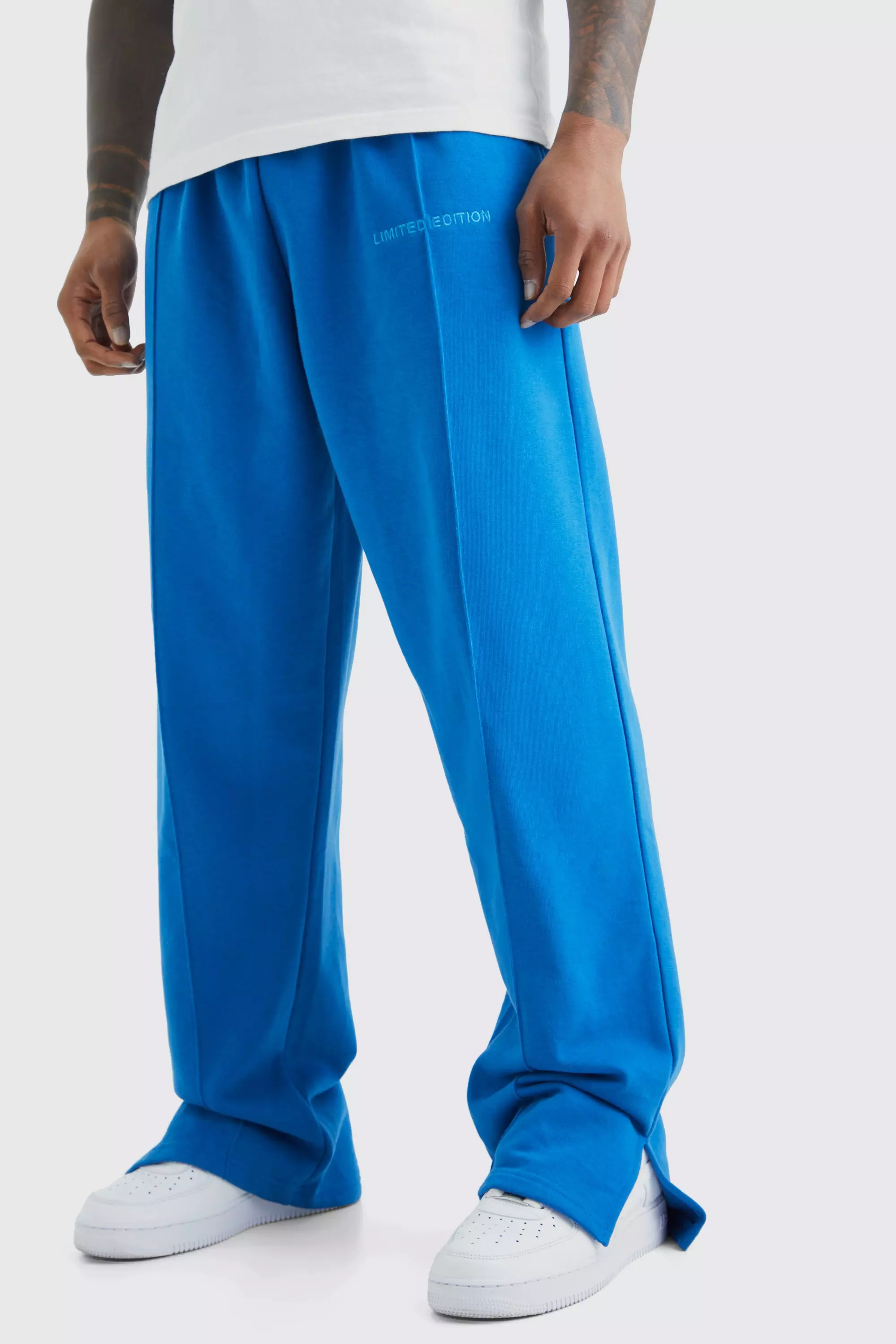 Cobalt Relaxed Heavyweight Split Hem Jogger alternative image