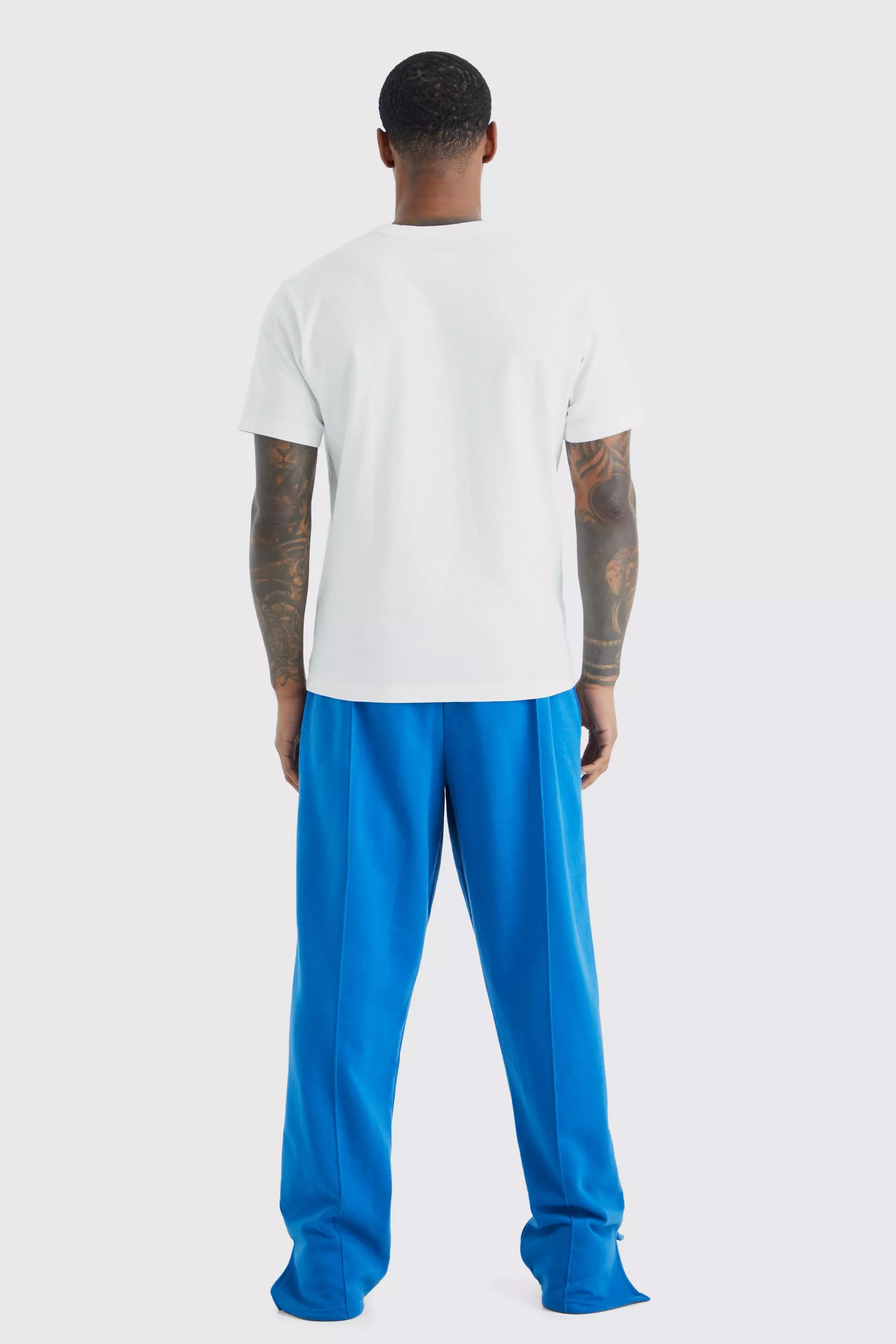 Cobalt Relaxed Heavyweight Split Hem Jogger alternative image