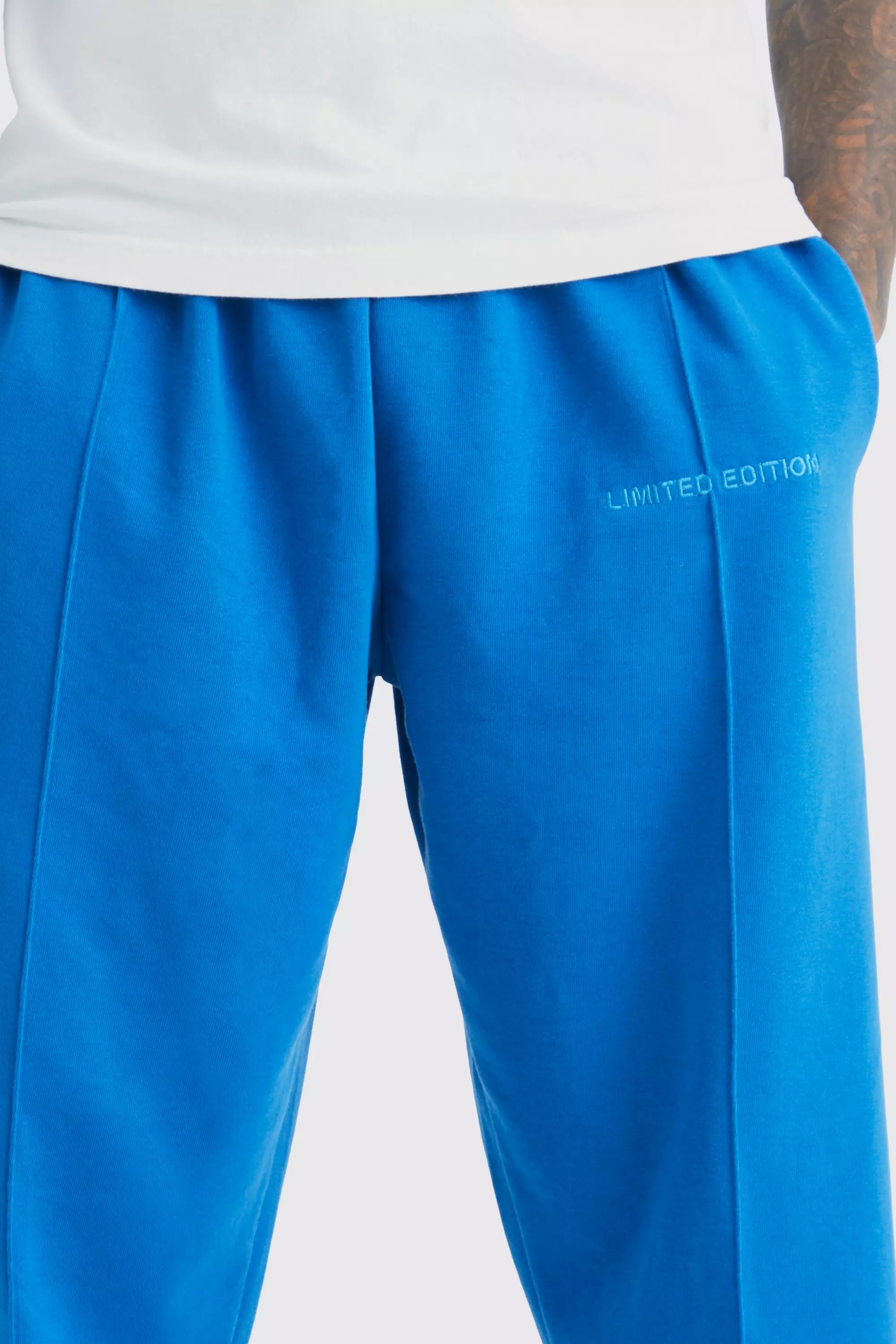 Cobalt Relaxed Heavyweight Split Hem Jogger alternative image