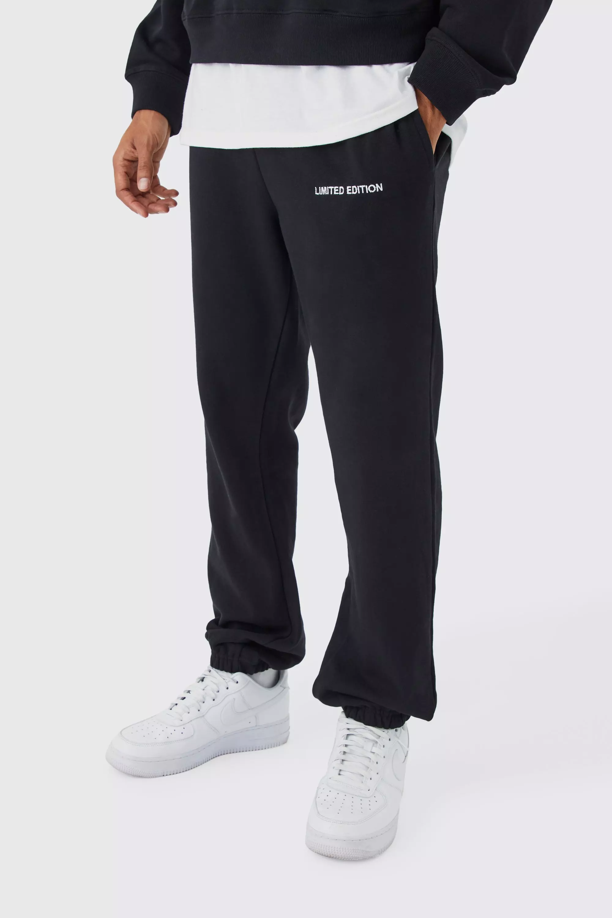 Regular Fit Limited Edition Heavyweight Sweatpants Black