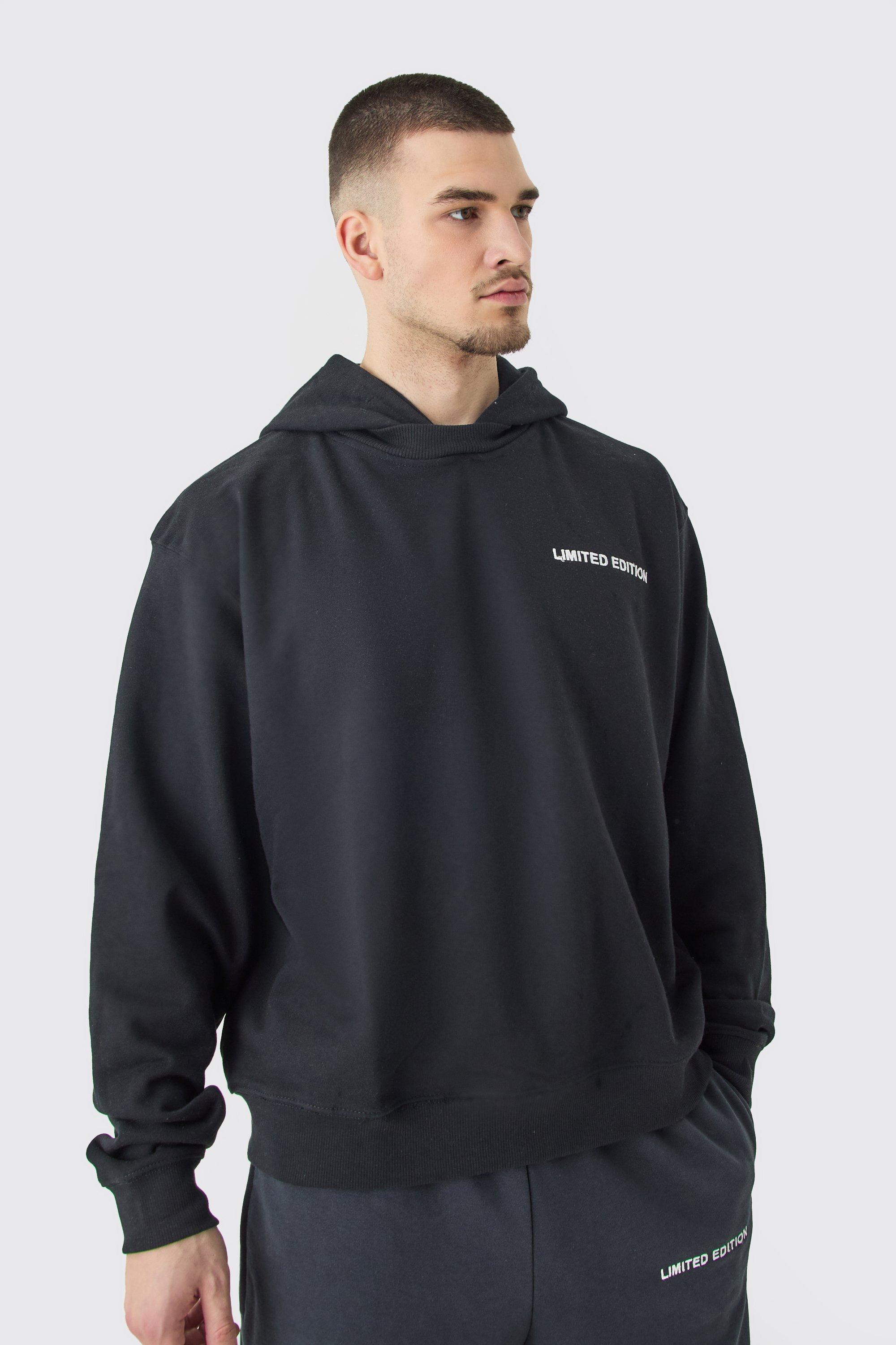 Tall Oversized Bonded Scuba Hoodie