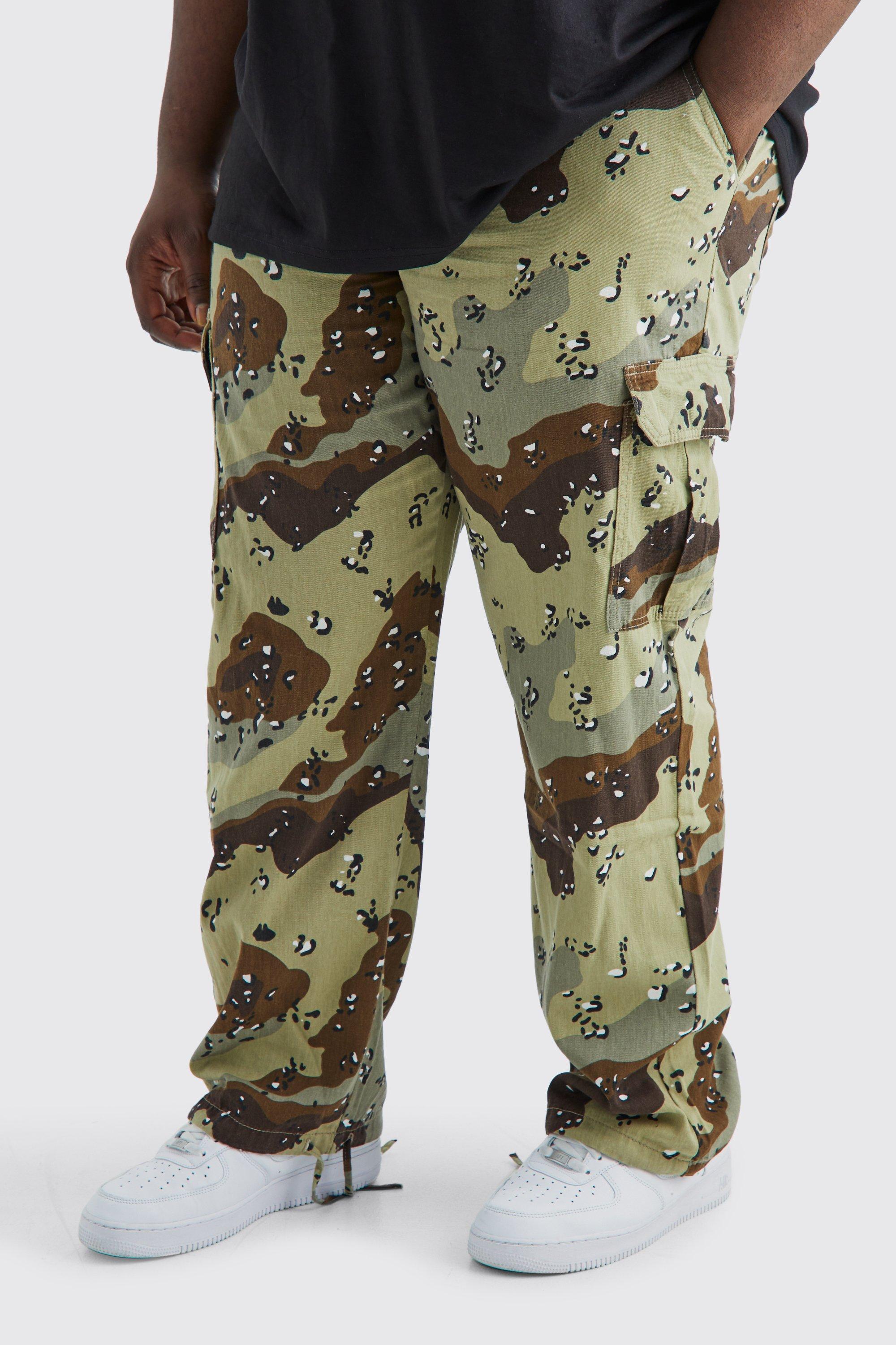 Relaxed Camo Cargo Pants