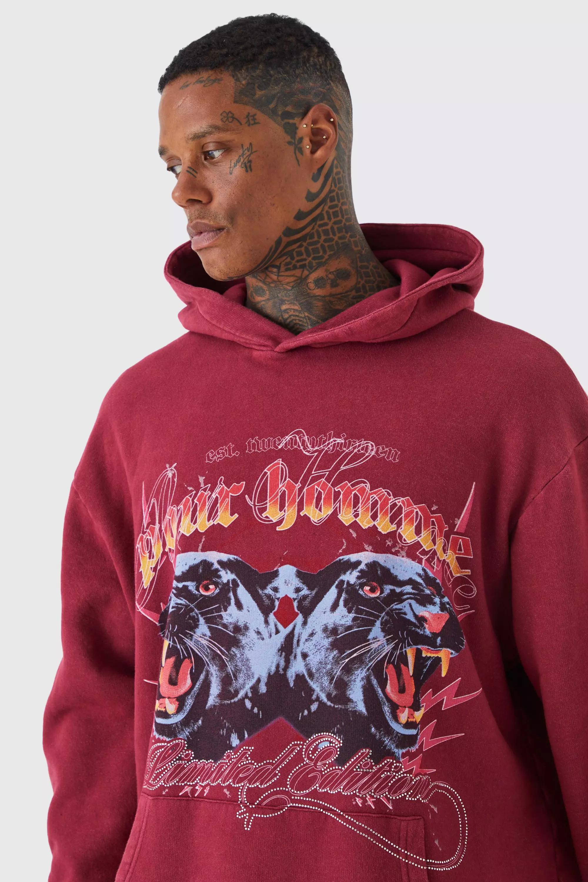 Acid tiger hoodie best sale