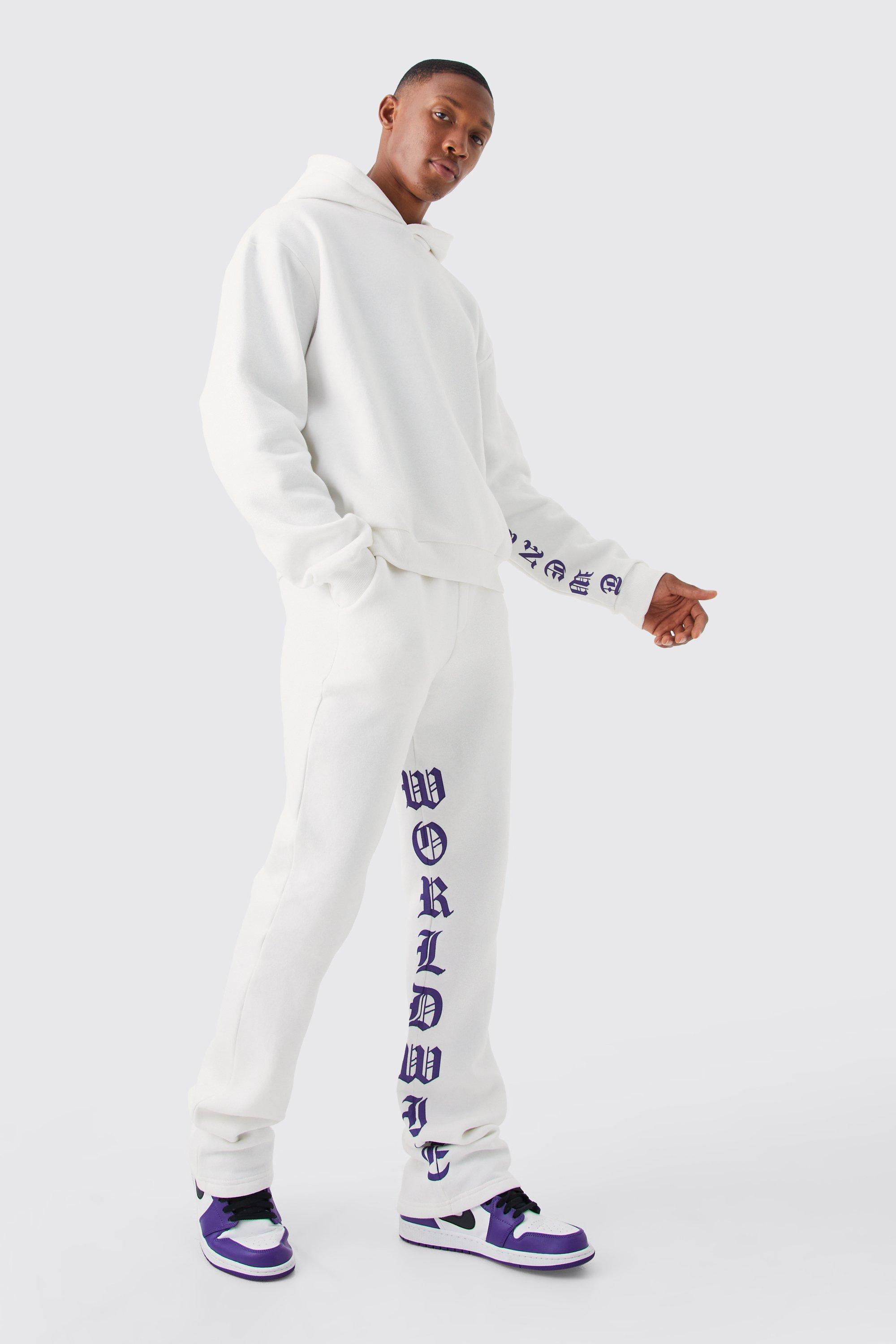 White champion clearance tracksuit