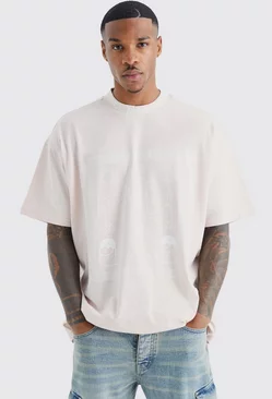 Men's Oversized Graphic T Shirts | boohooMAN USA