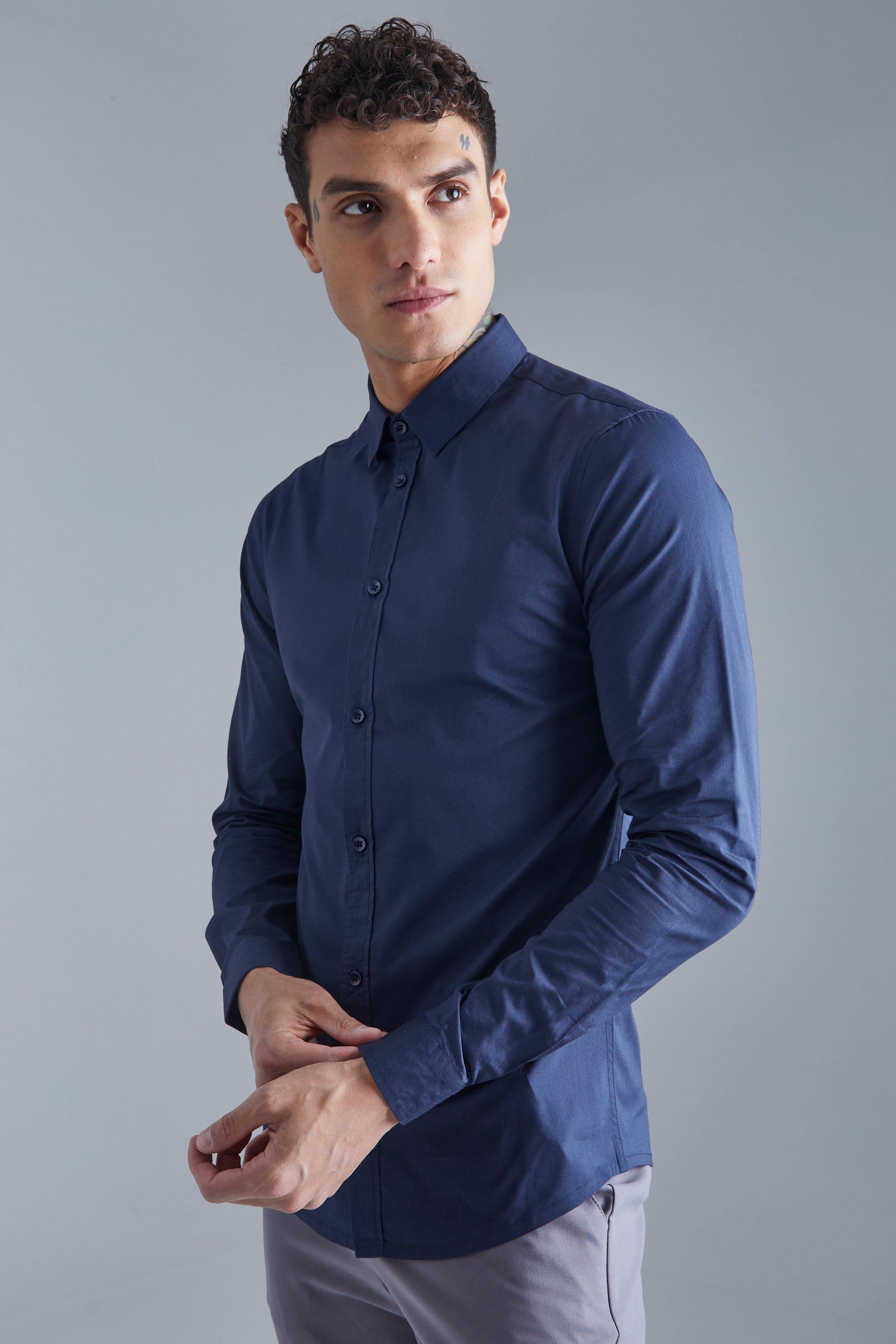 Mens Shirts | Button Down & Formal Shirts | boohooMAN UK