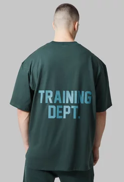 Tall Active Training Dept Oversized T-shirt Dark green