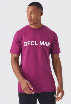 Slim Fit Ofcl High Build T-shirt Purple