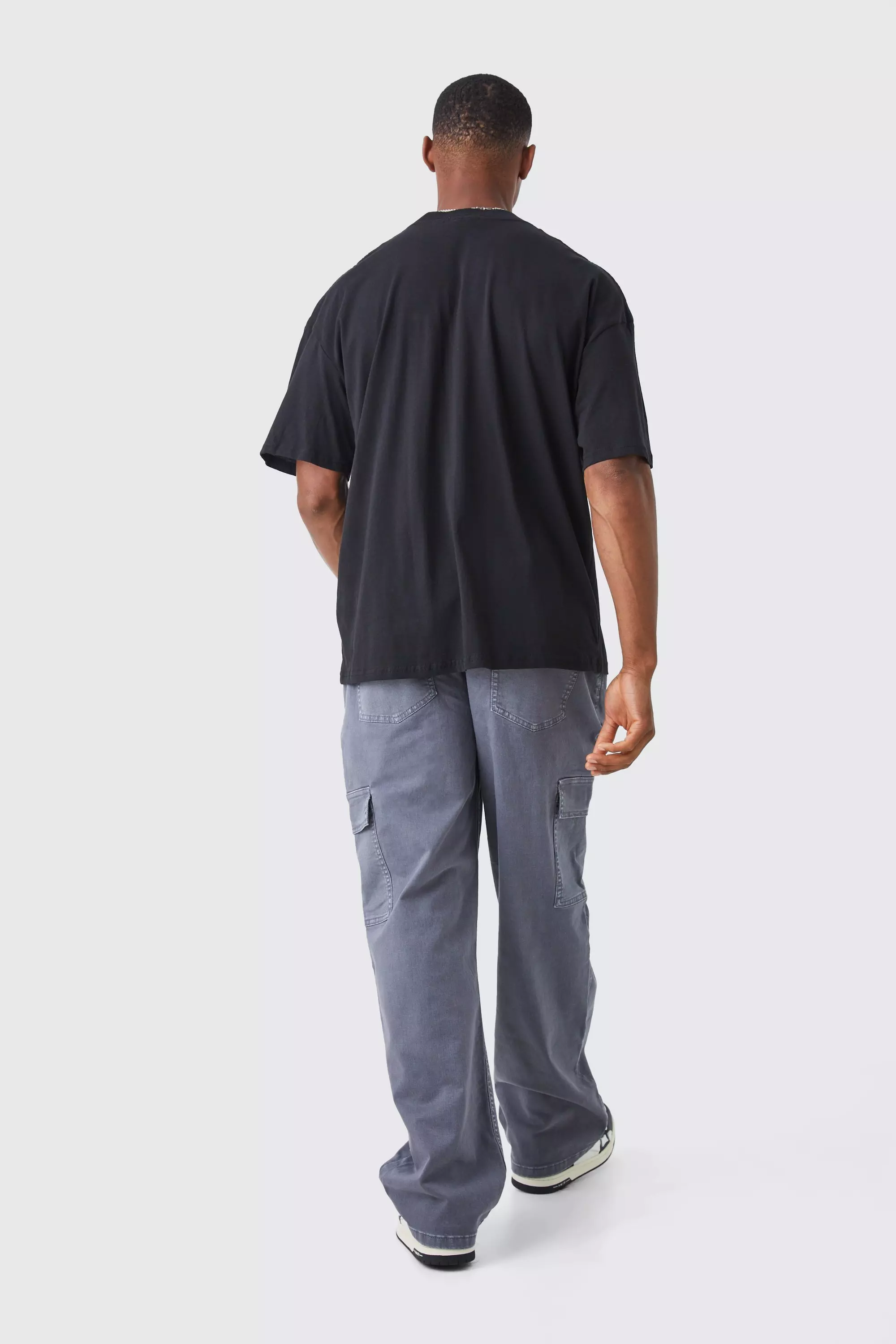 Relaxed Overdye Cargo Pants