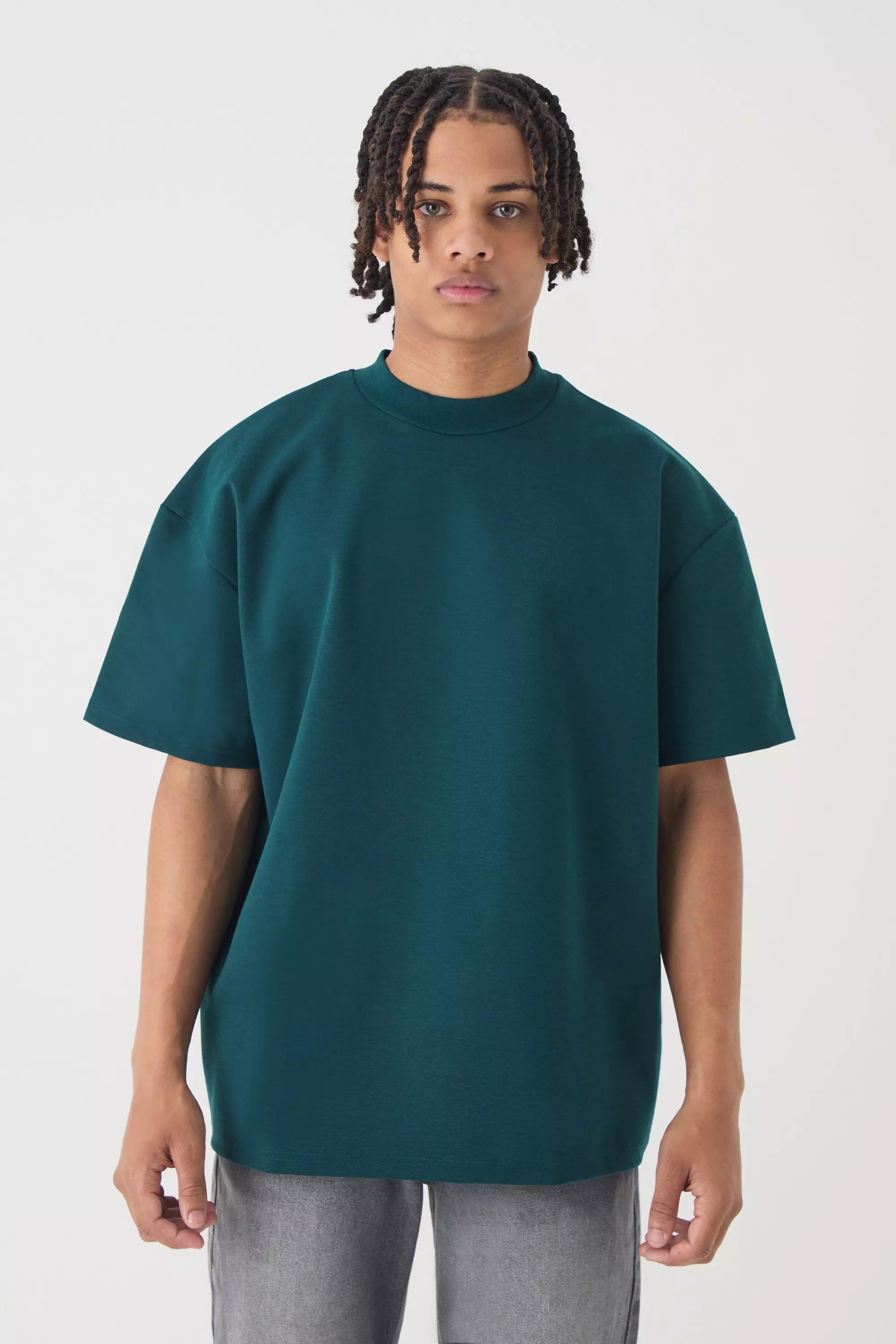 Oversized Super Heavy Premium T-shirt Forest