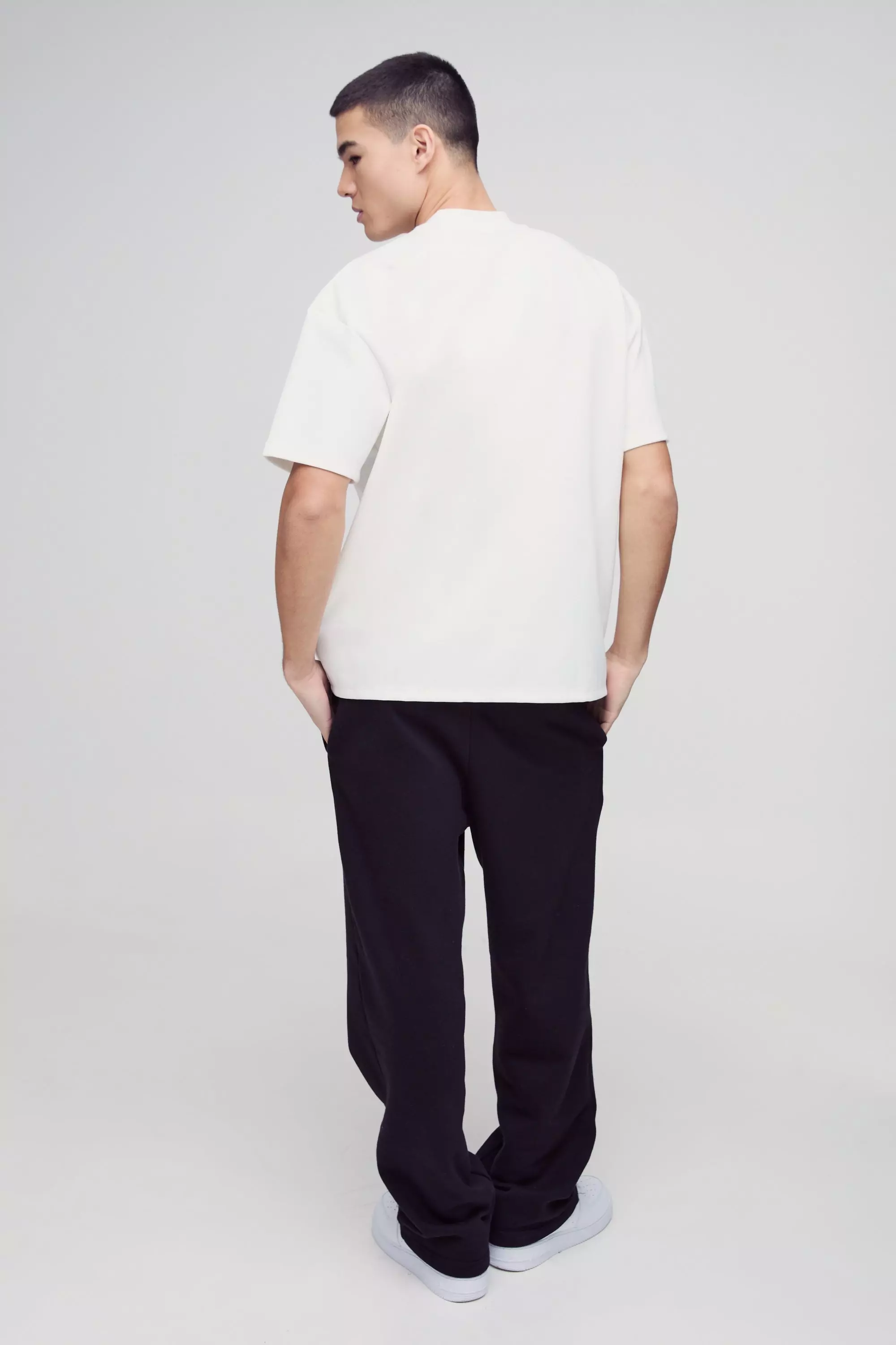 Ecru Oversized Premium Super Heavyweight T-shirt alternative image