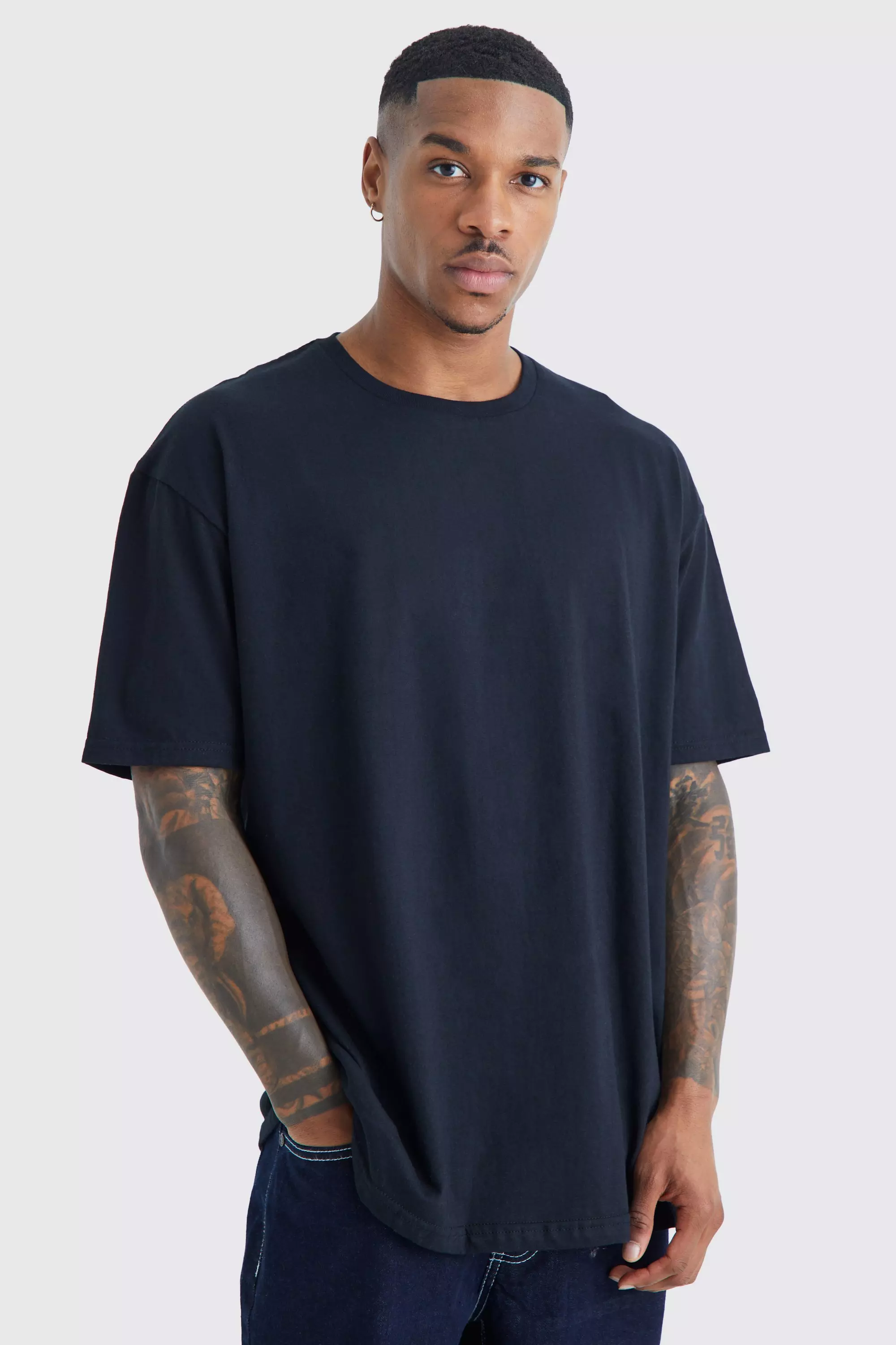 Oversized t shirt met print best sale