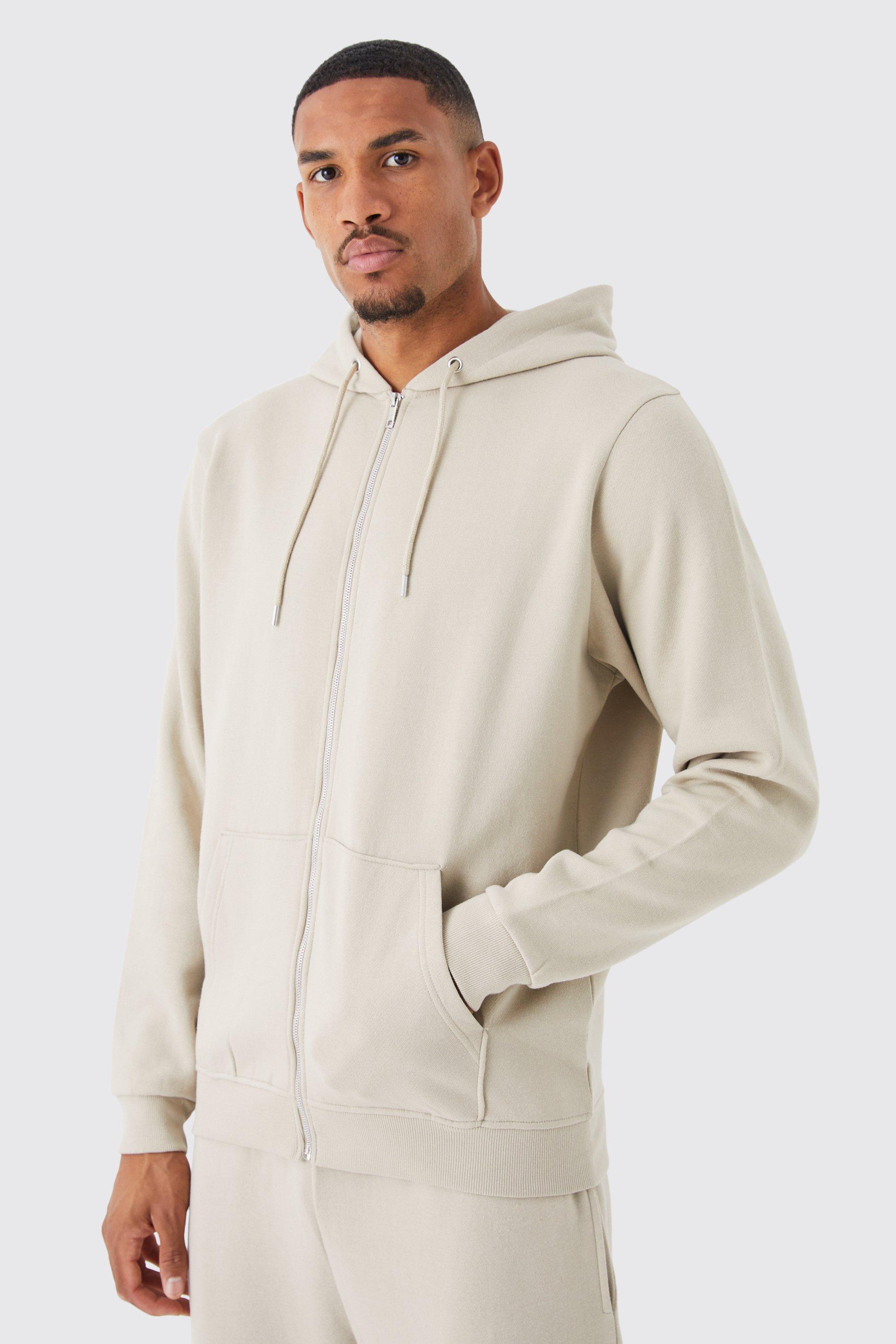 Boohooman zip up hoodie hot sale