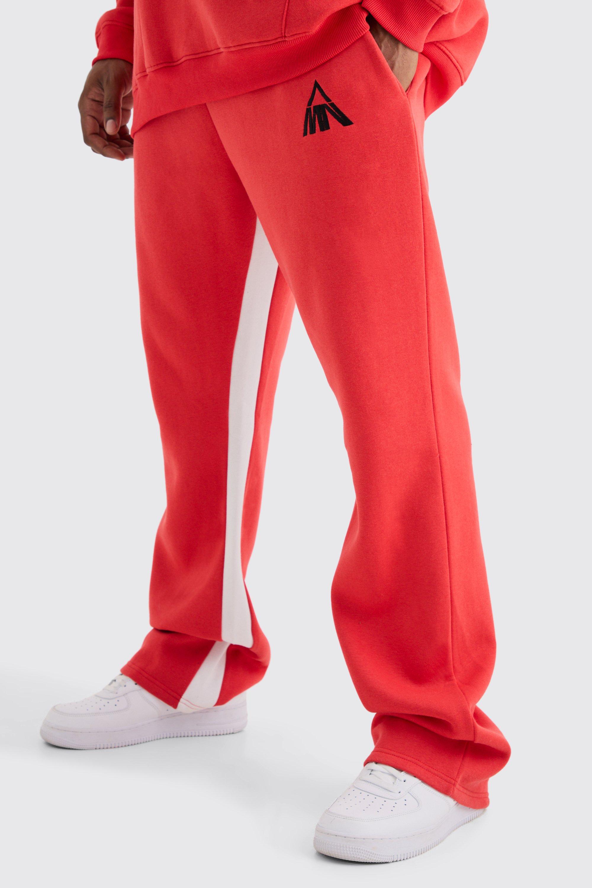 Boohoo man tracksuit on sale bottoms