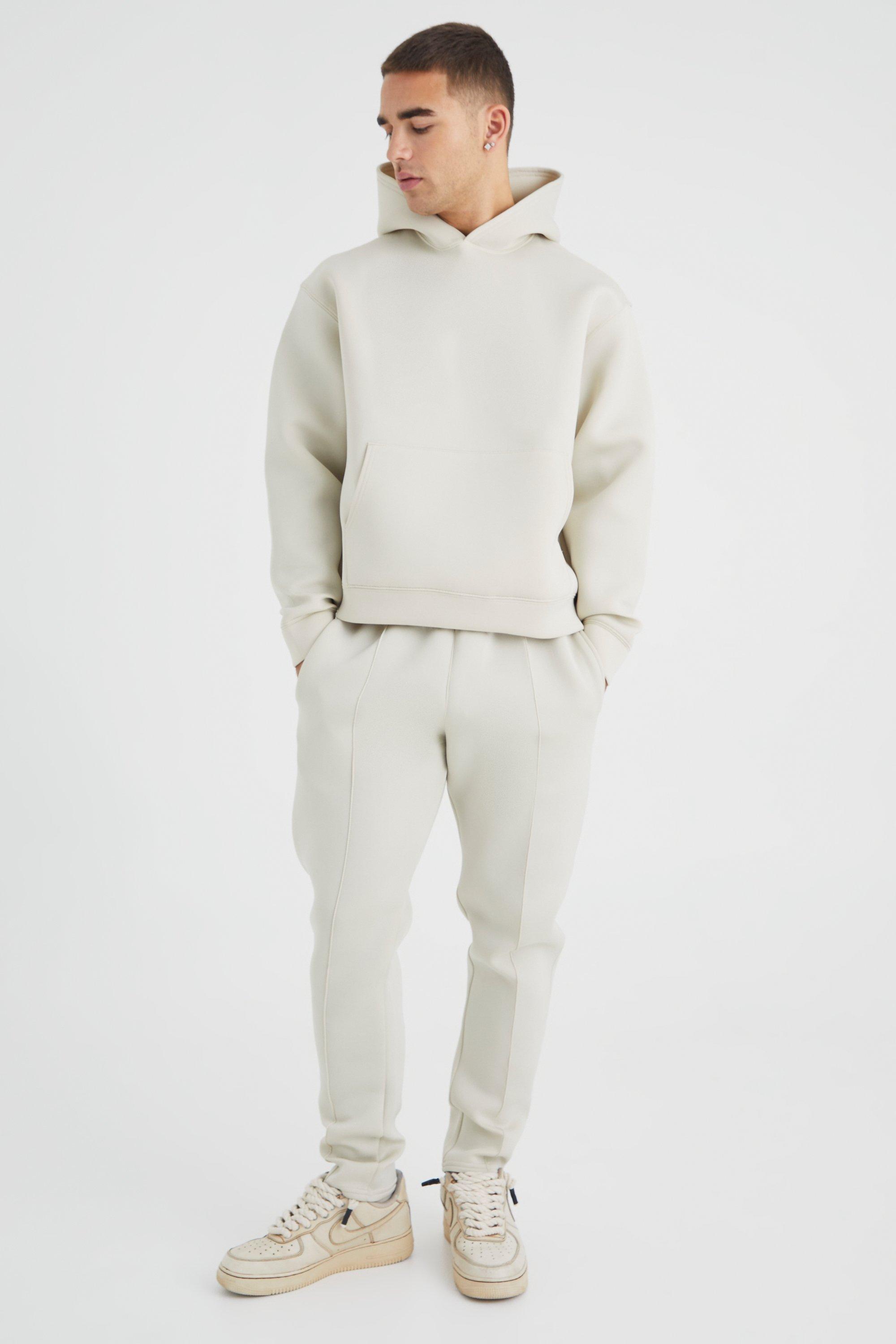 Boohooman hooded online tracksuit