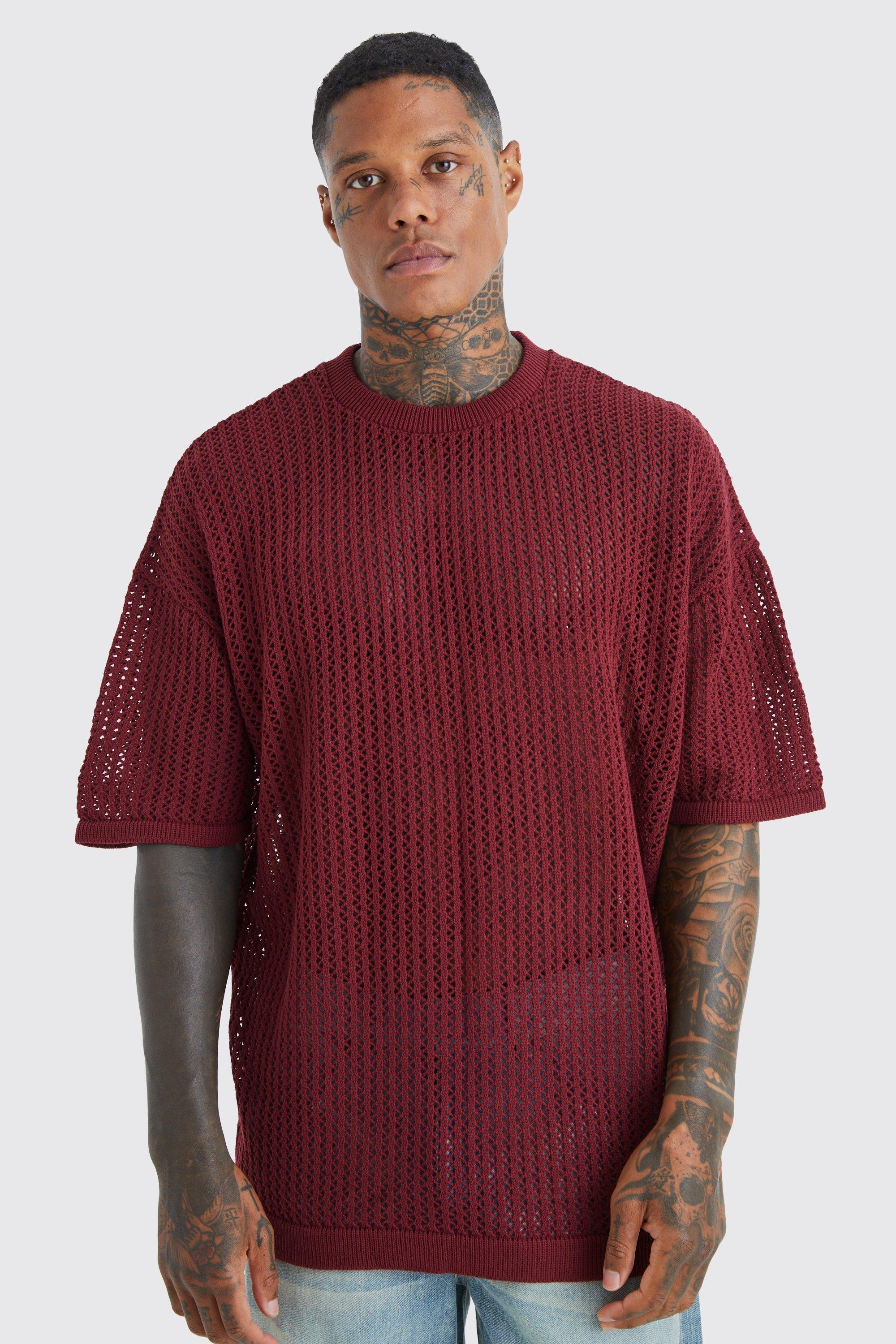 Stitches Men's Top - Red - XL