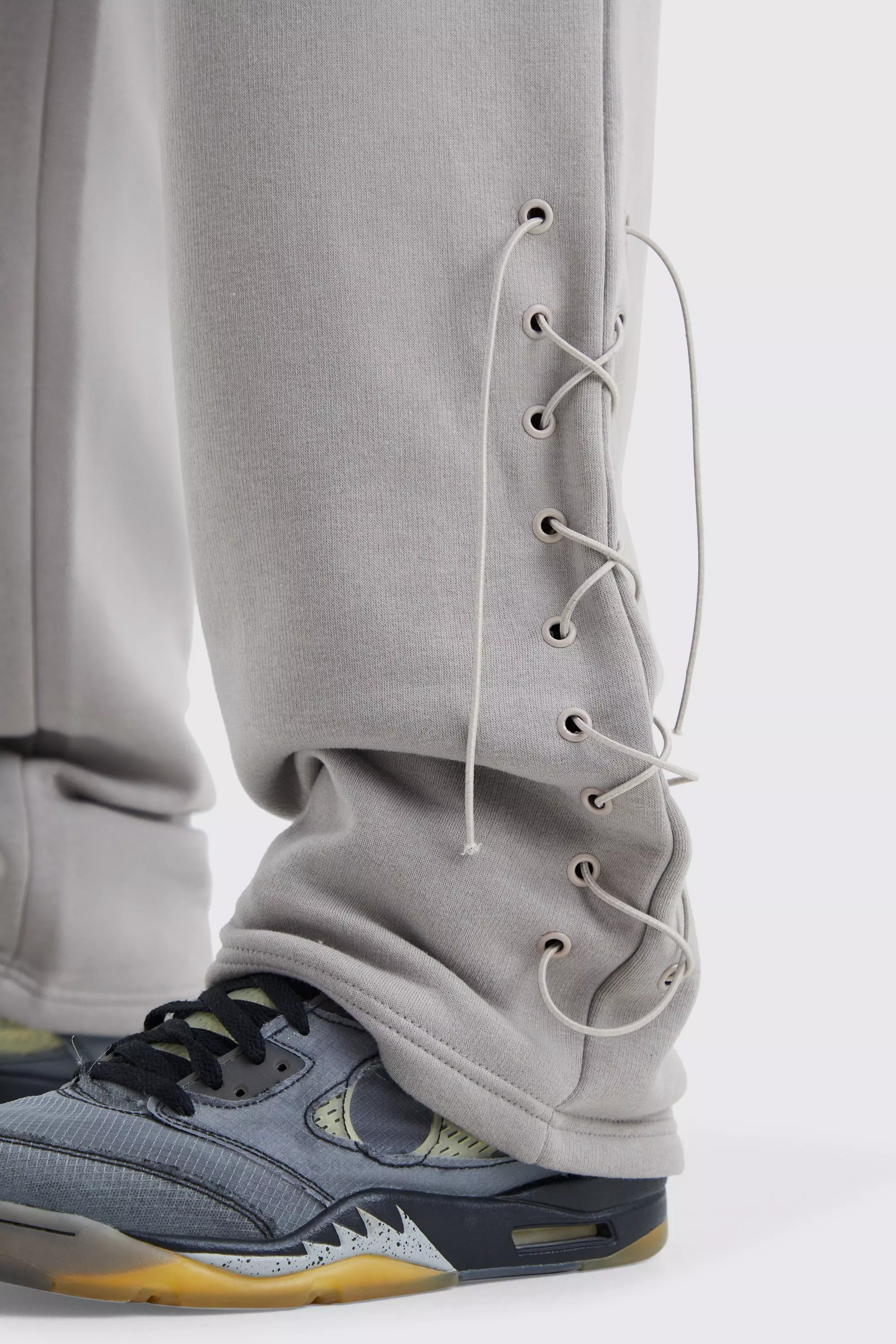 Relaxed Double Waistband Sweatpants | boohooMAN USA