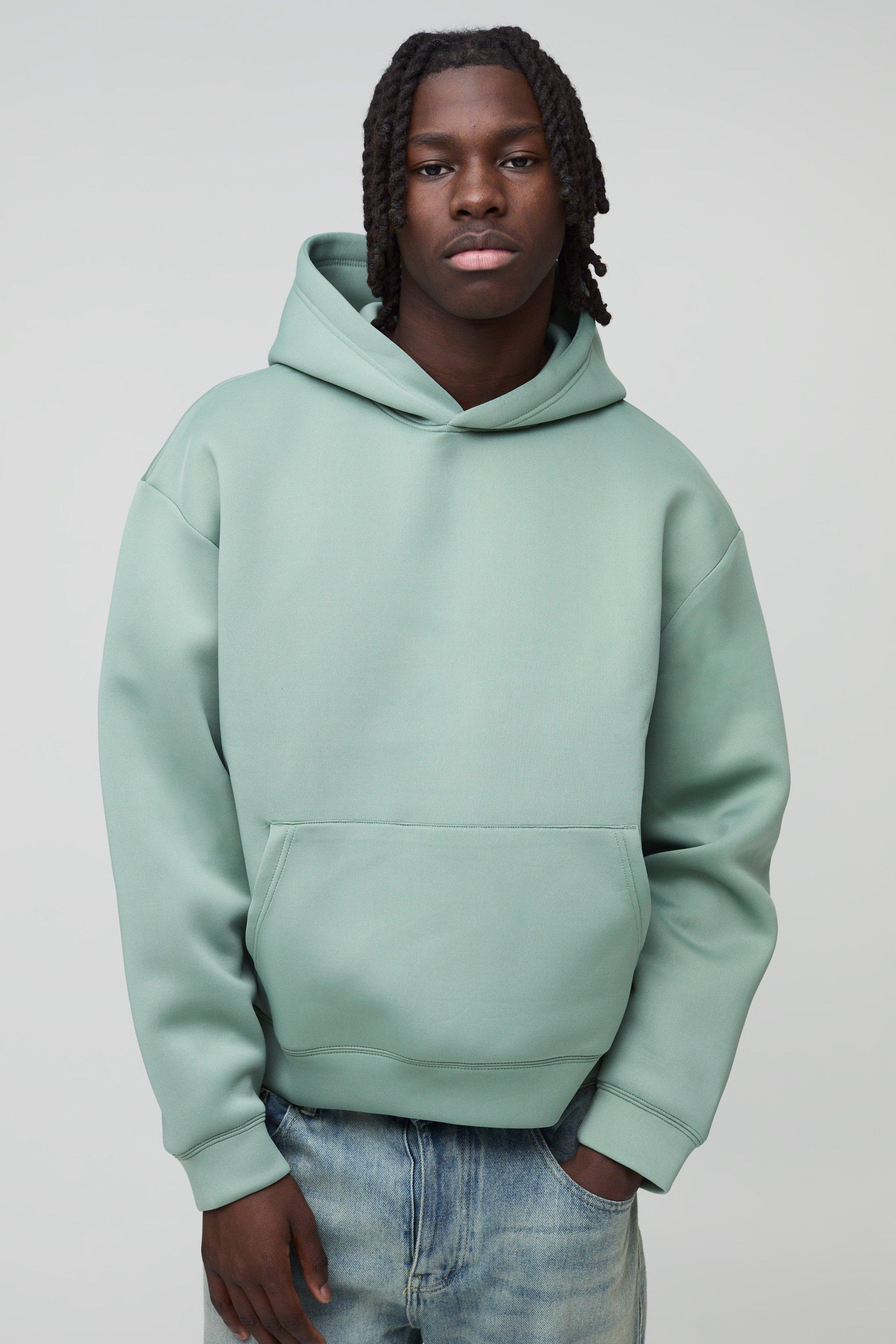 Bonded Oversized Scuba Hoodie