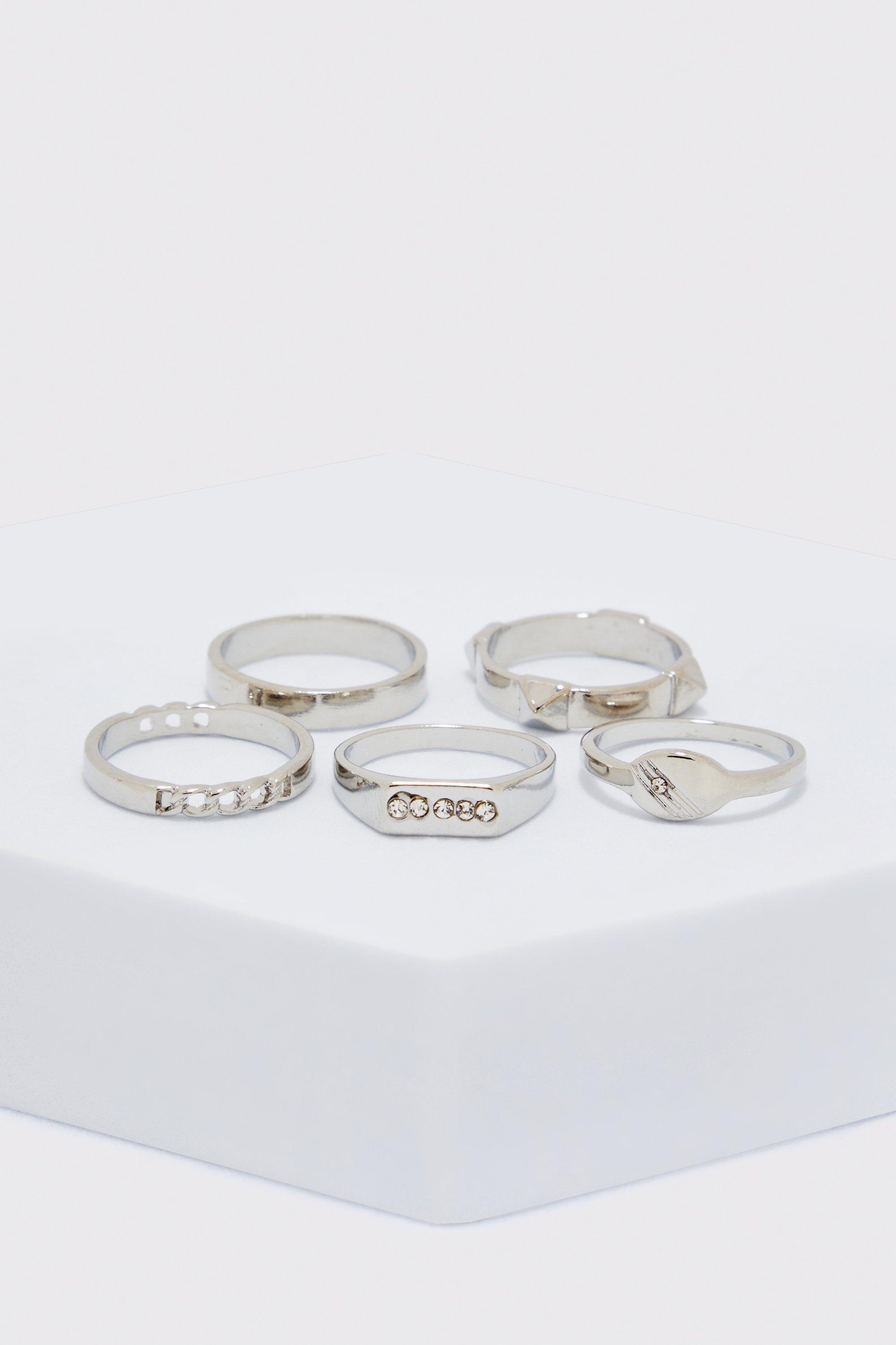 Silver ring sale set forever 21