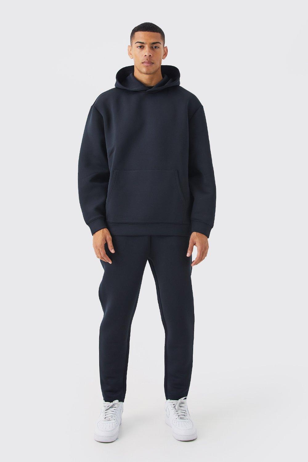 Men's Steady State Hoodie (TRNV XS) and Scuba HR Relaxed Jogger