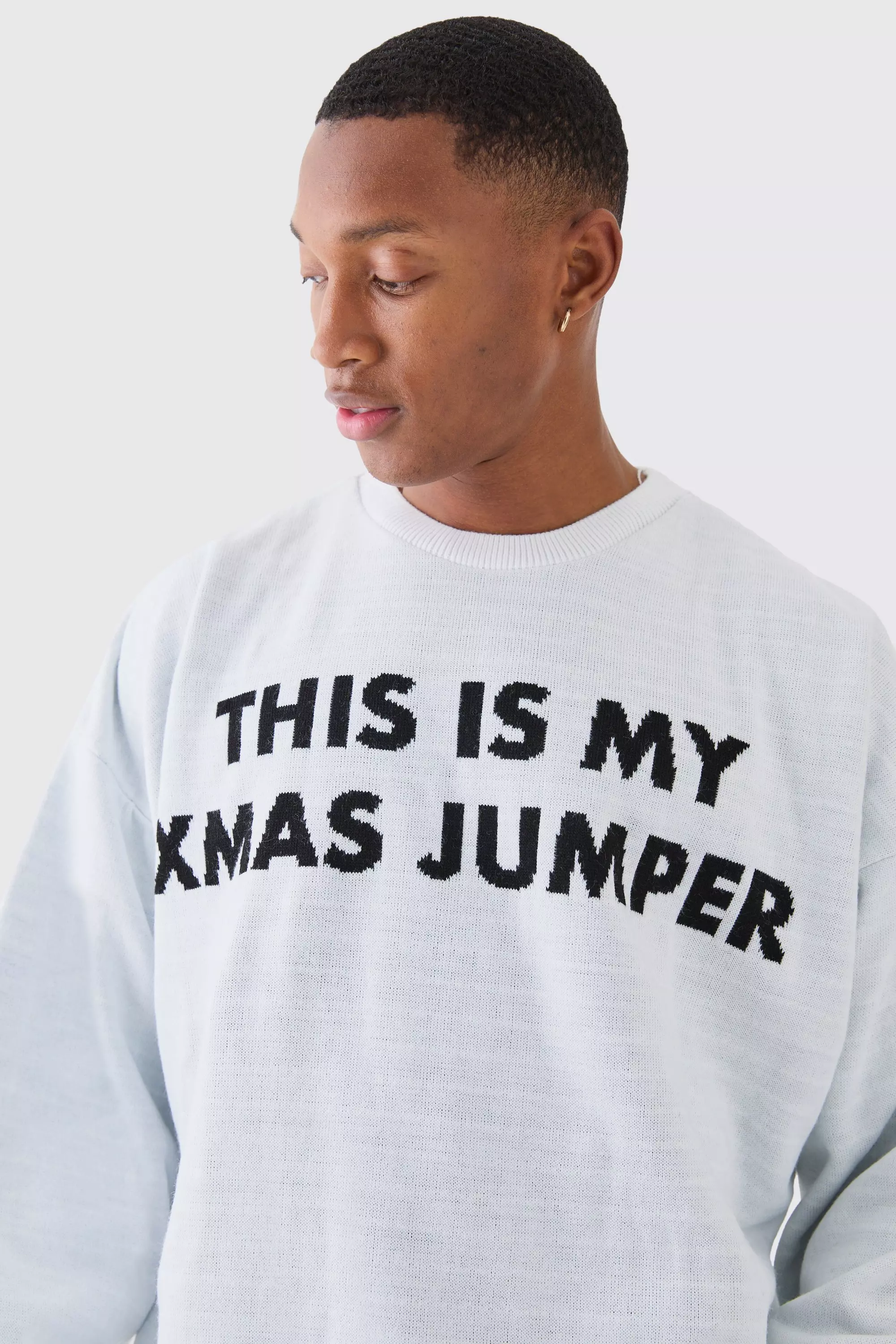 White Oversized This Is My Christmas Jumper alternative image