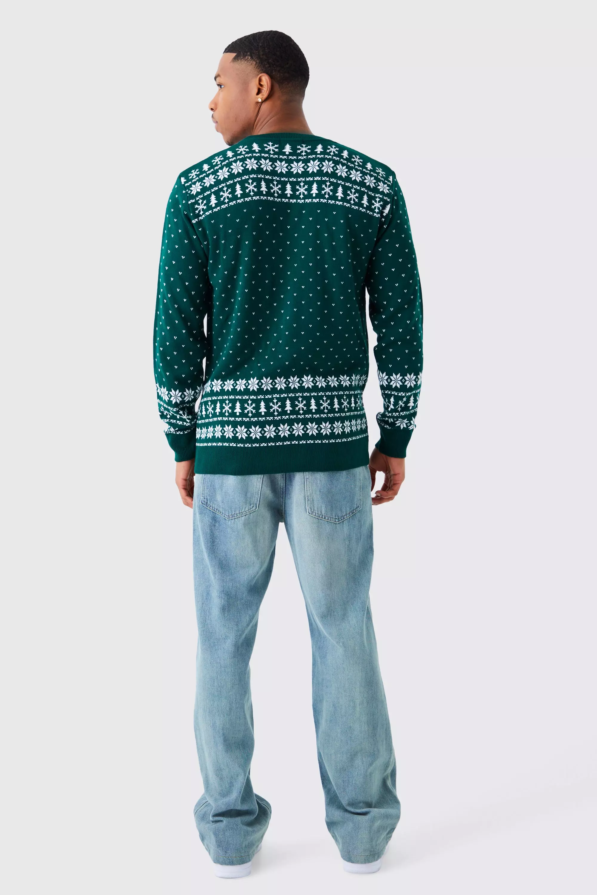 Pull de Noël à slogan 99 Problems, Green autre image