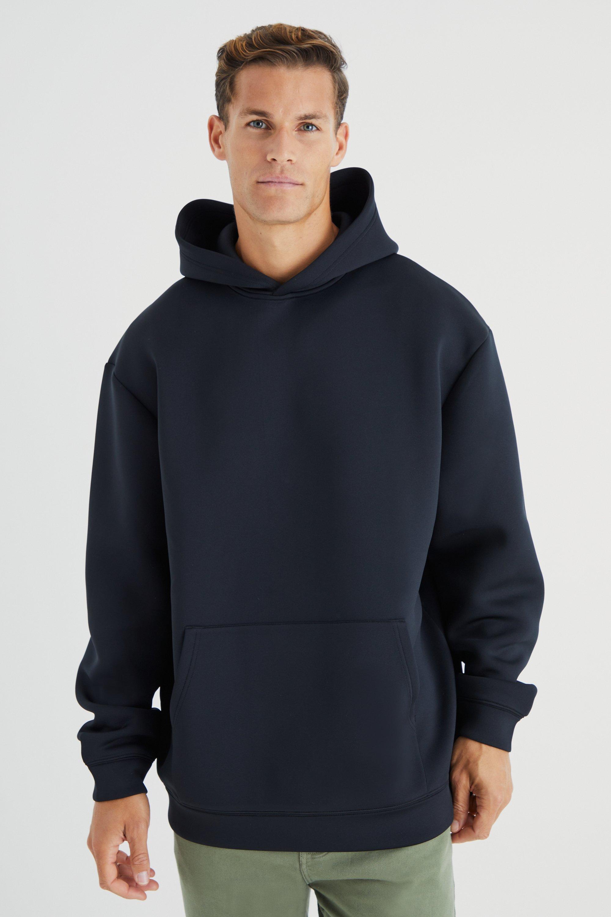 Tall Thick Hem Super Oversized Hoodie