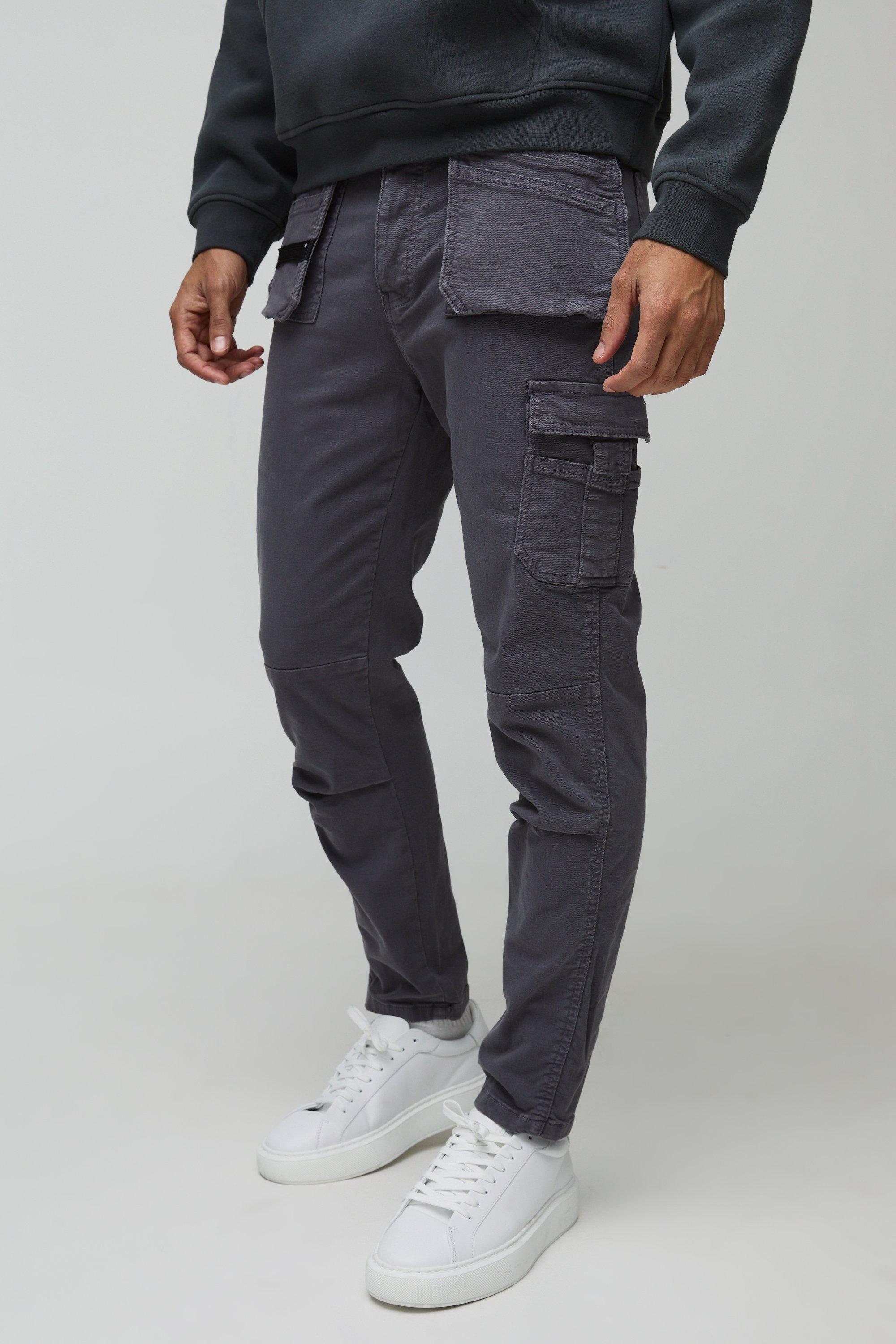 Pantalons de Sport Homme Coupe Slim y2k Pantalon Cargo Homme