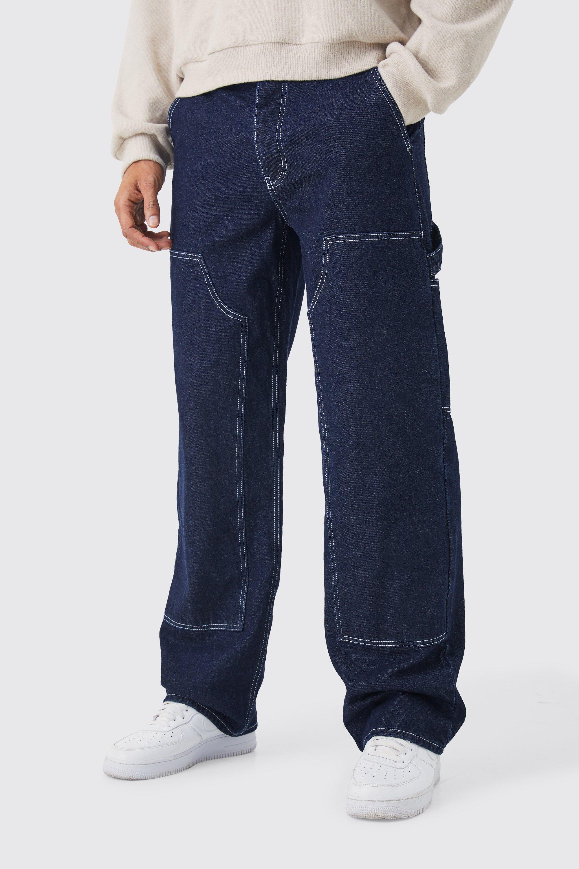 Loose Carpenter Jeans - Denim blue - Men