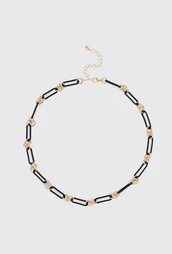 Chunky Chain Necklace Black