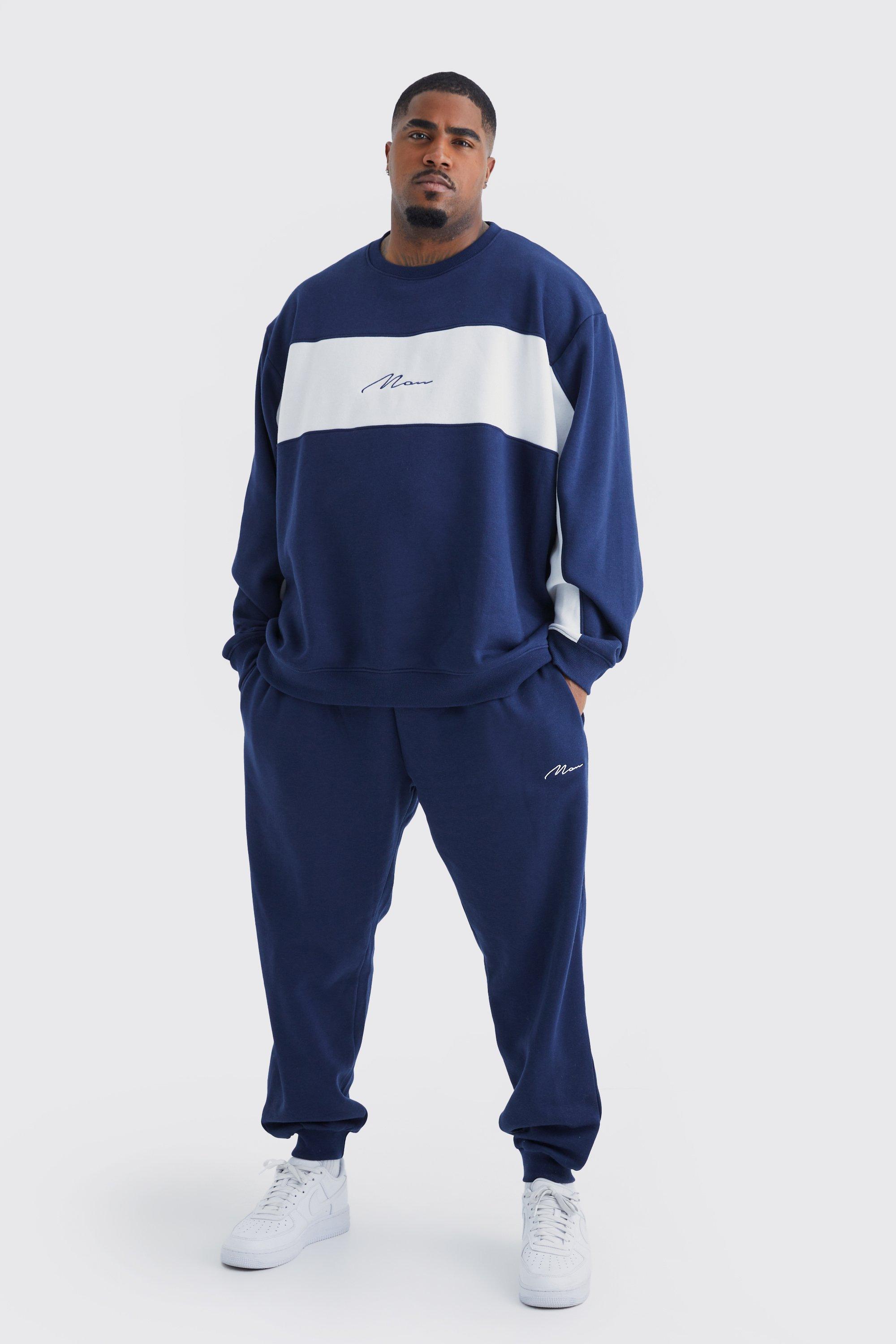 Big and tall discount designer sweat suits