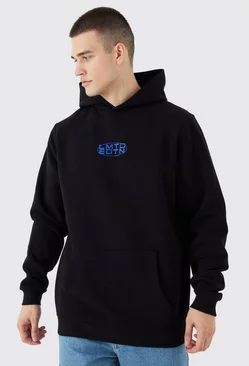 Tall Basic Limited Over The Head Hoodie Black