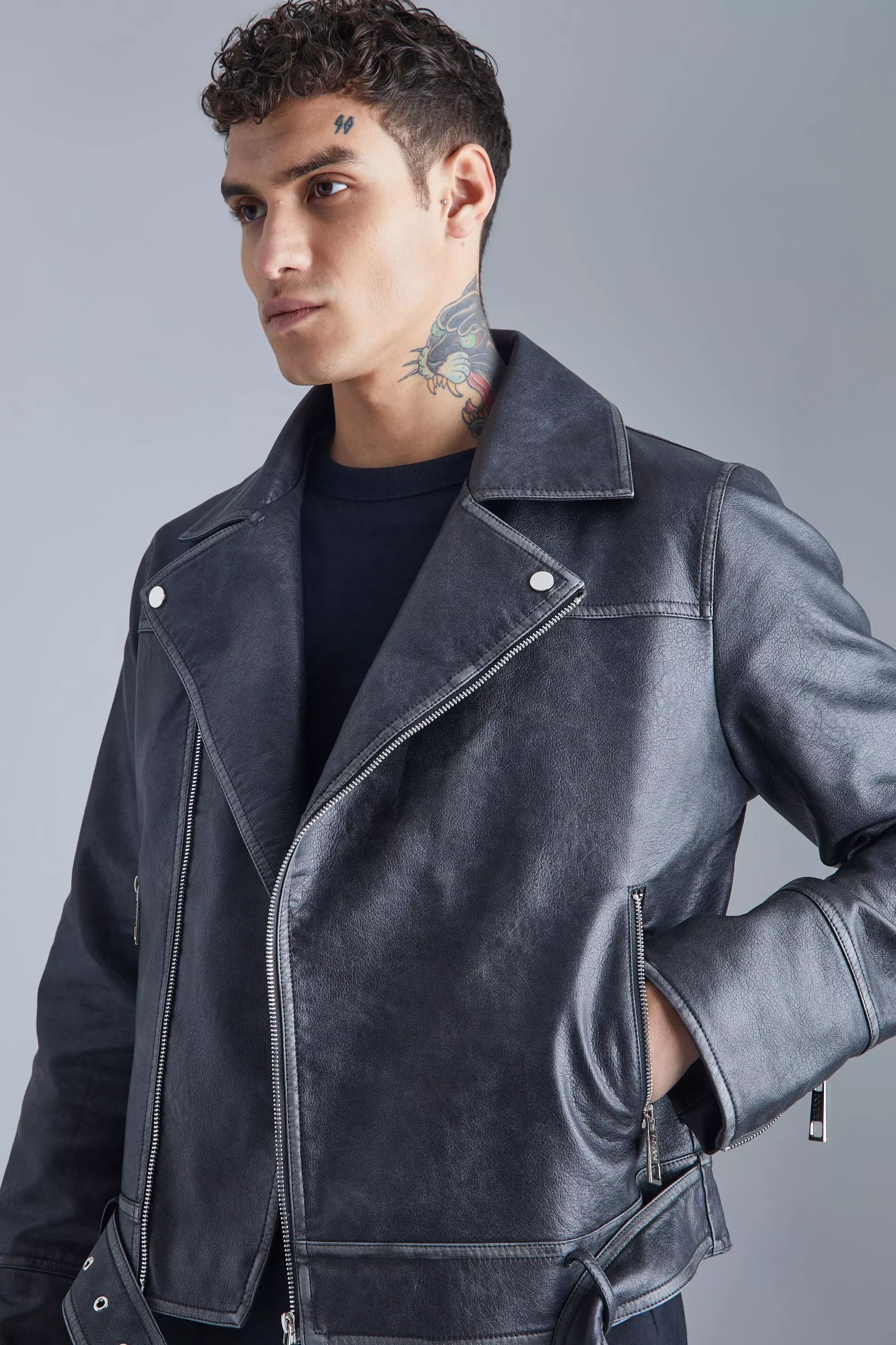 Veste oversize vintage boohooMAN FR
