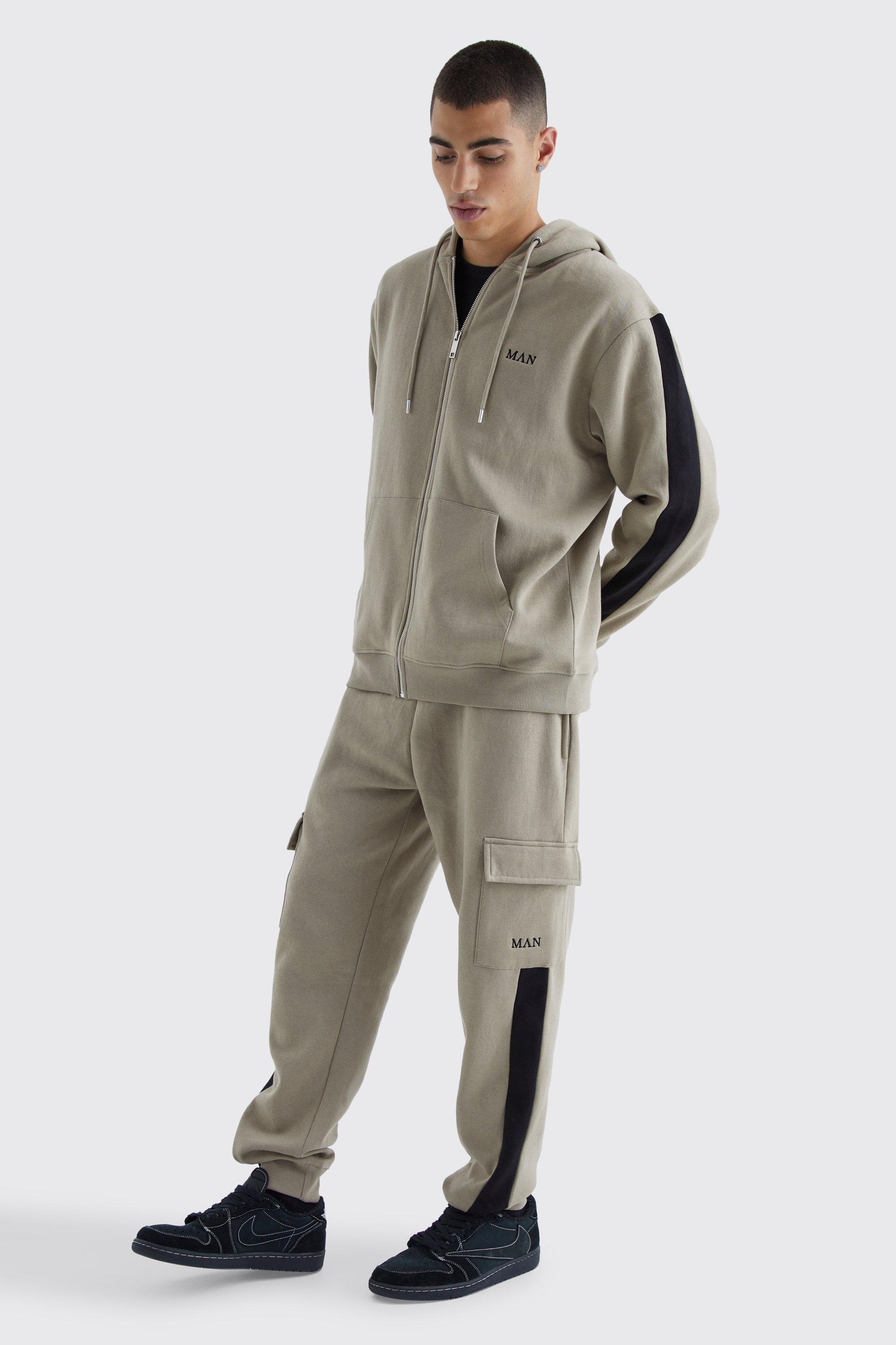 Boohooman jogger set new arrivals