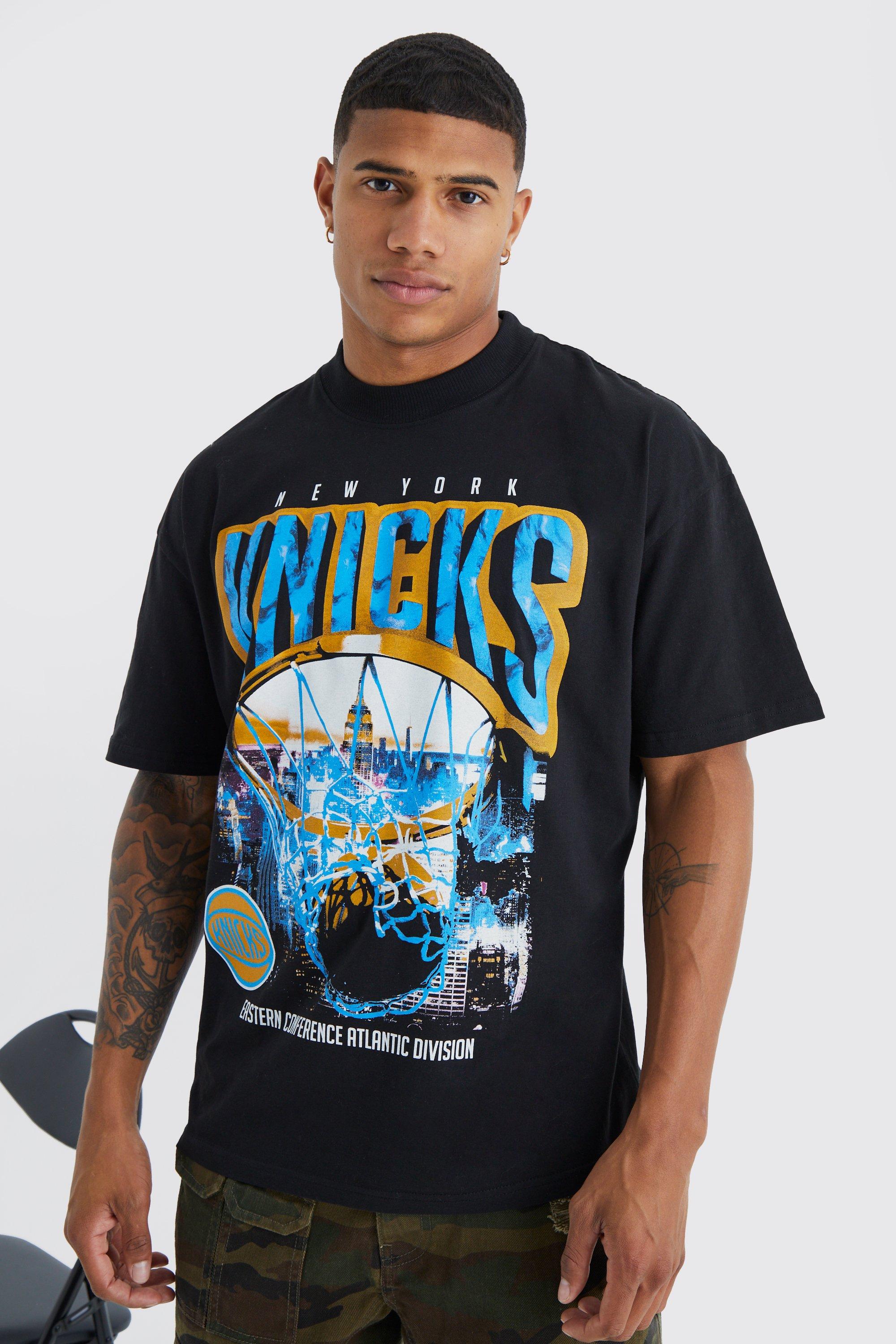 boohooMAN Mens Houston Rockets NBA License T Shirt - Black
