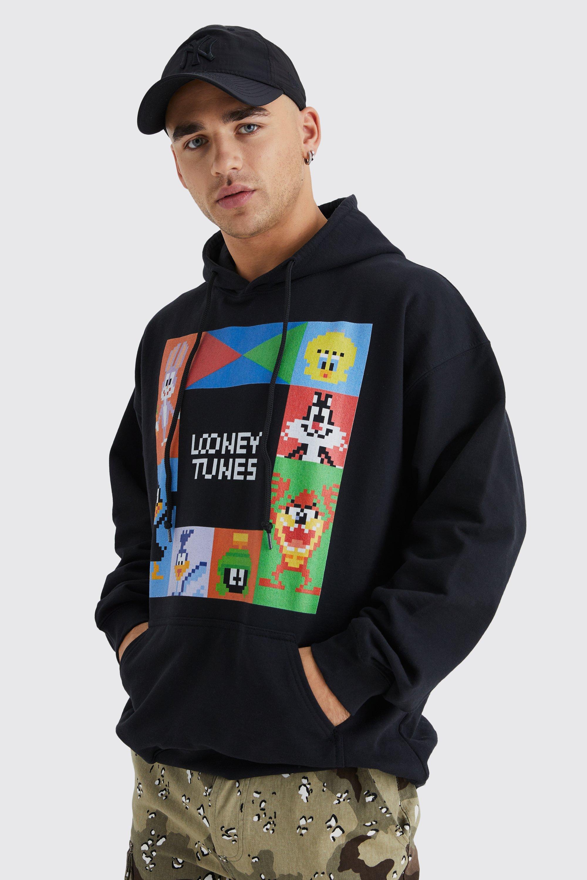 Black looney hot sale tunes hoodie