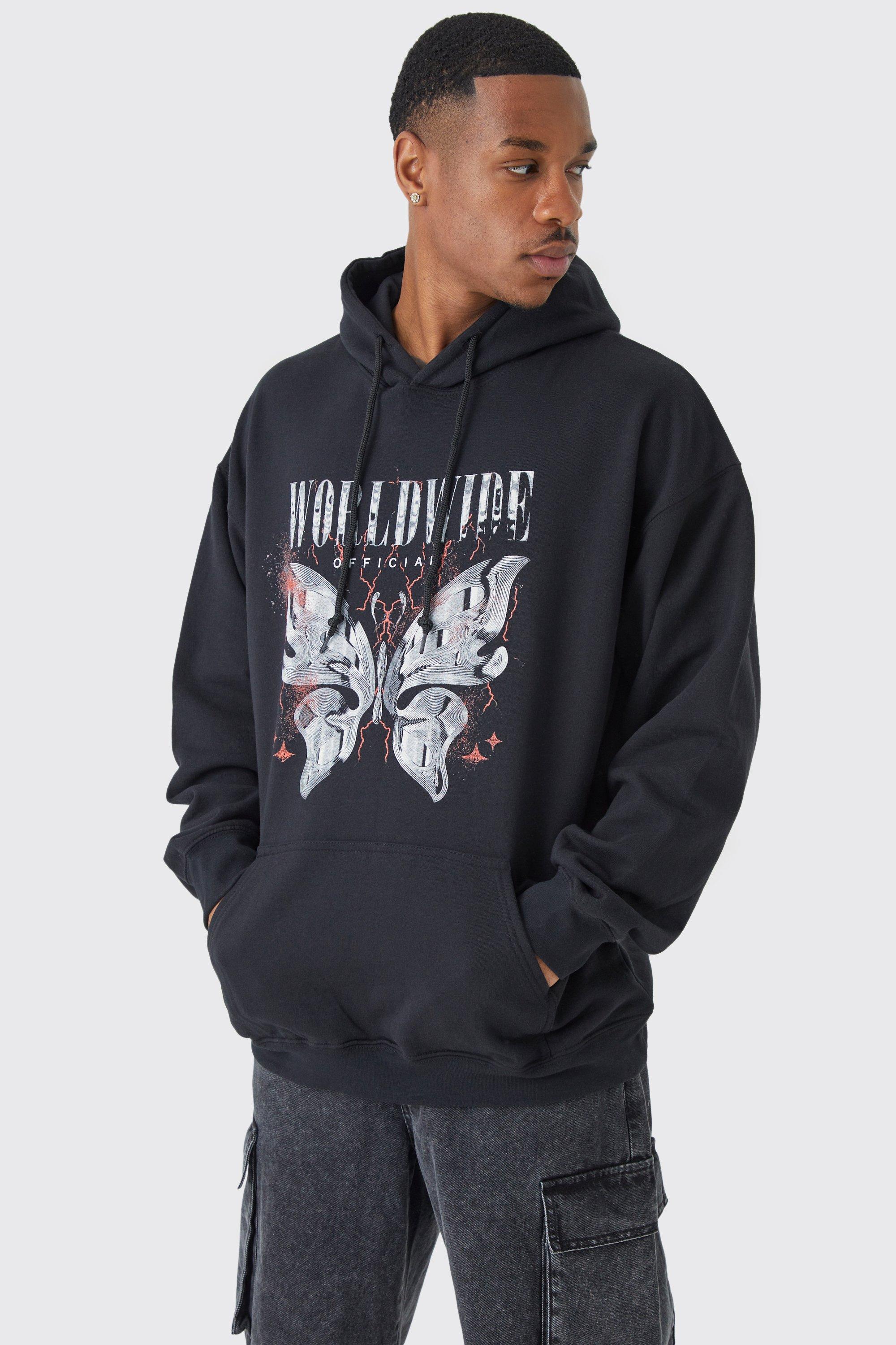 Boohooman discount worldwide hoodie