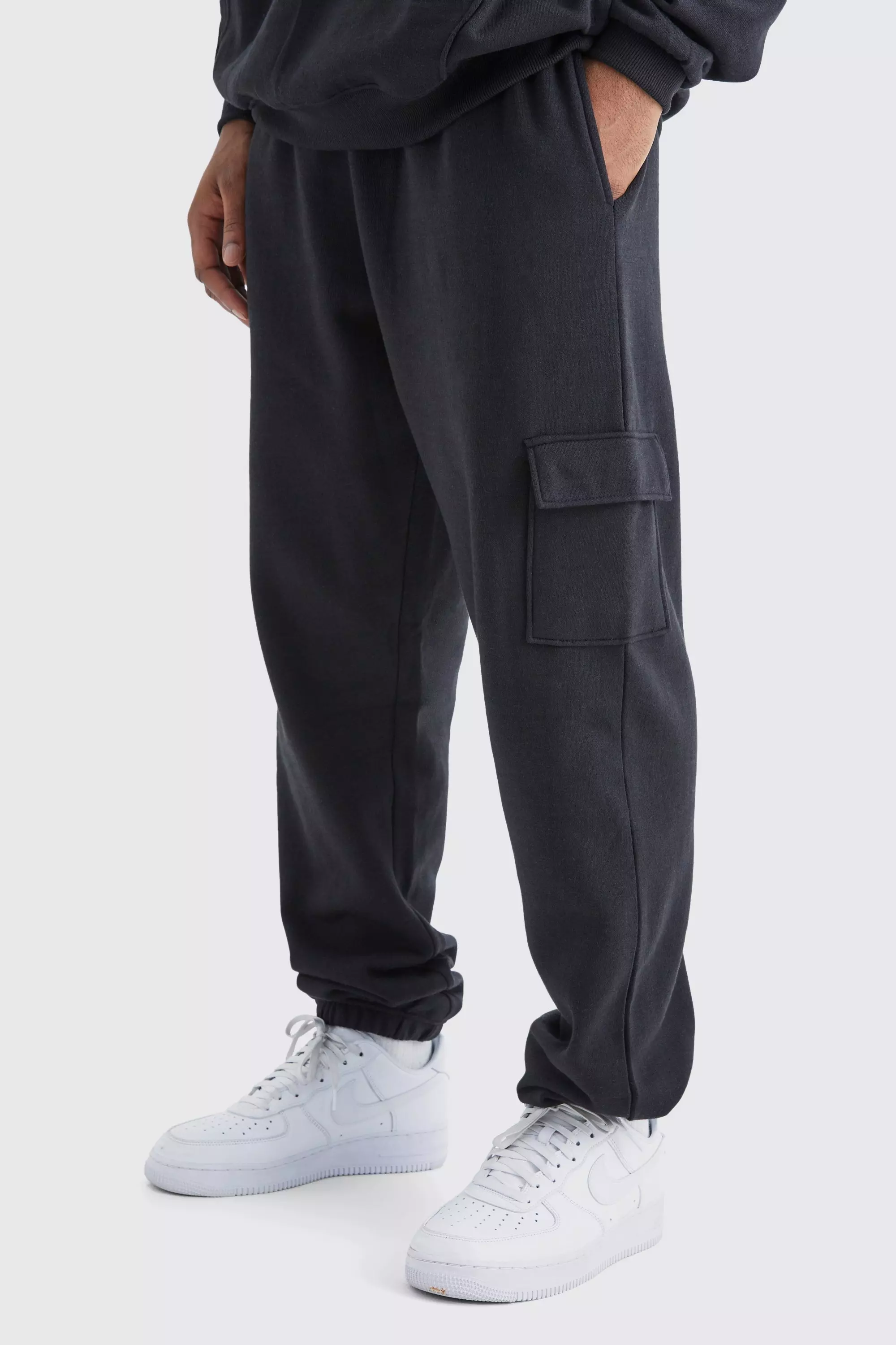 Tall Oversized Cargo Jogger boohooMAN