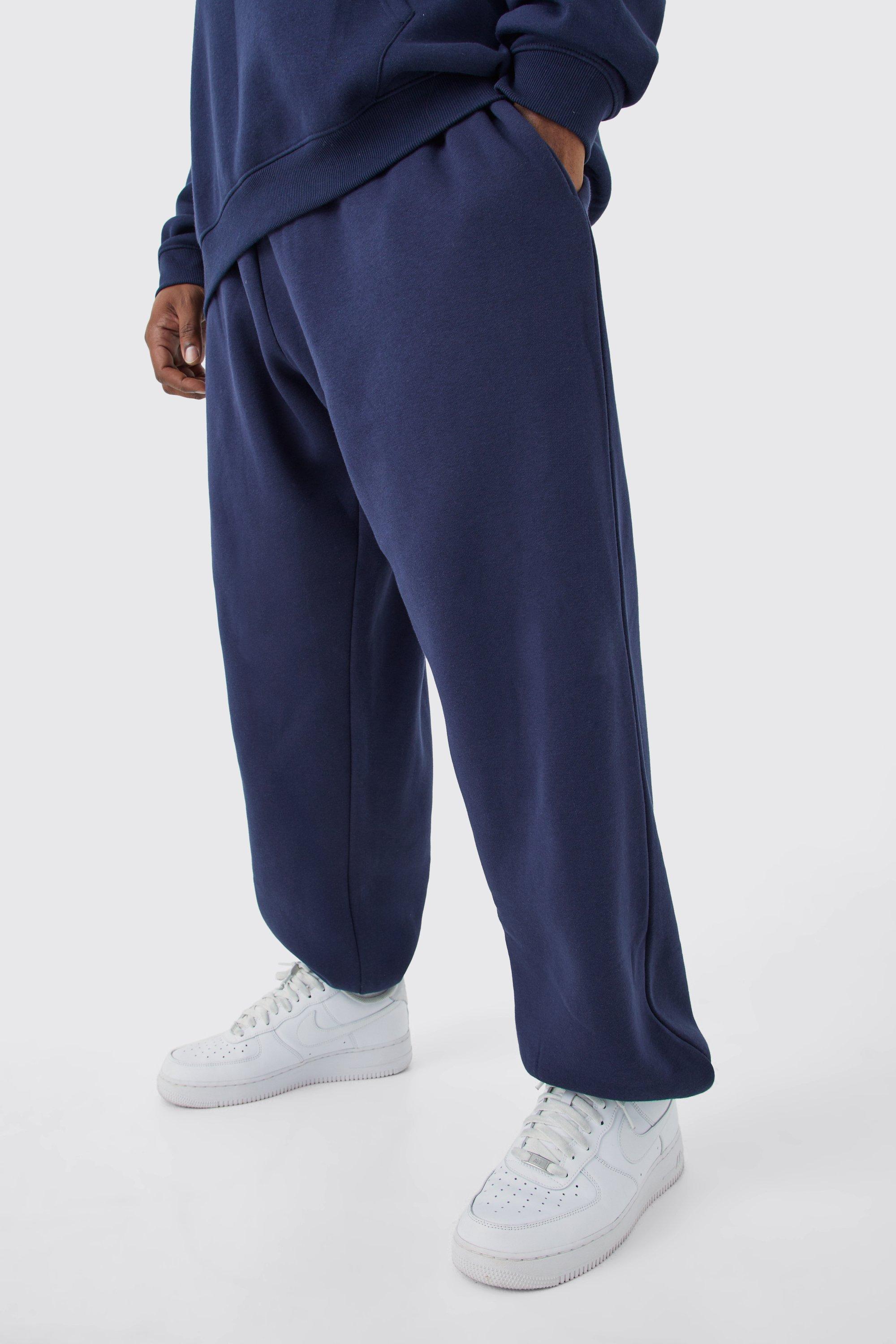 Plus Oversized Basic Sweatpants | boohooMAN USA