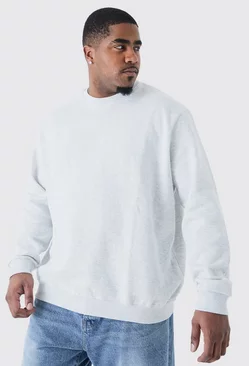 Grey Plus Core Fit Sweatshirt