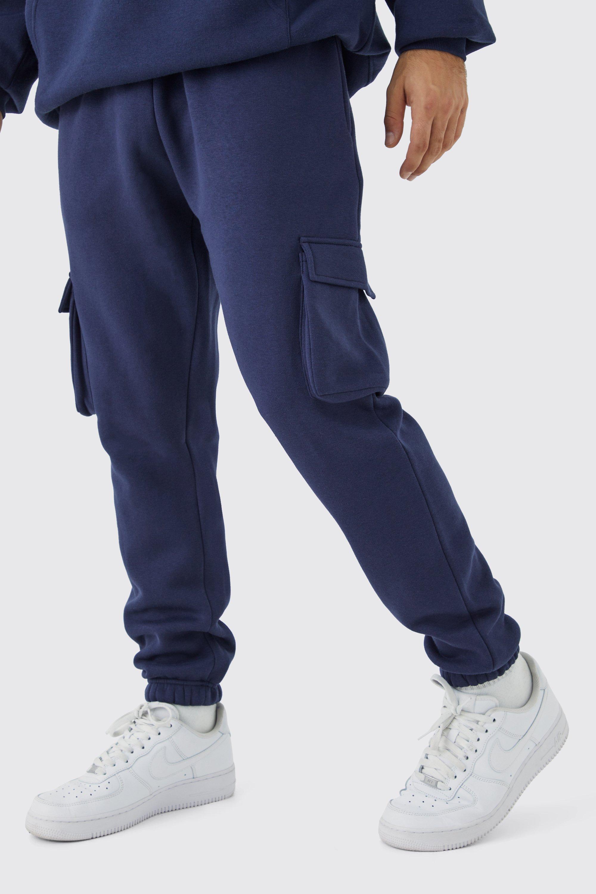 Boohooman best sale cargo joggers