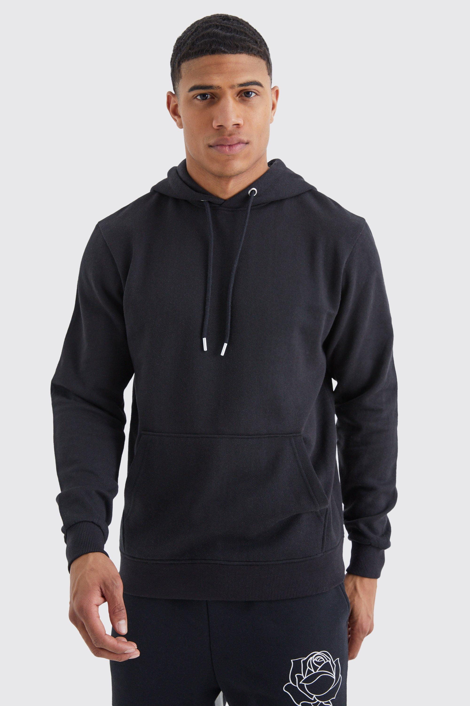 Mens slim hotsell fit hoodies