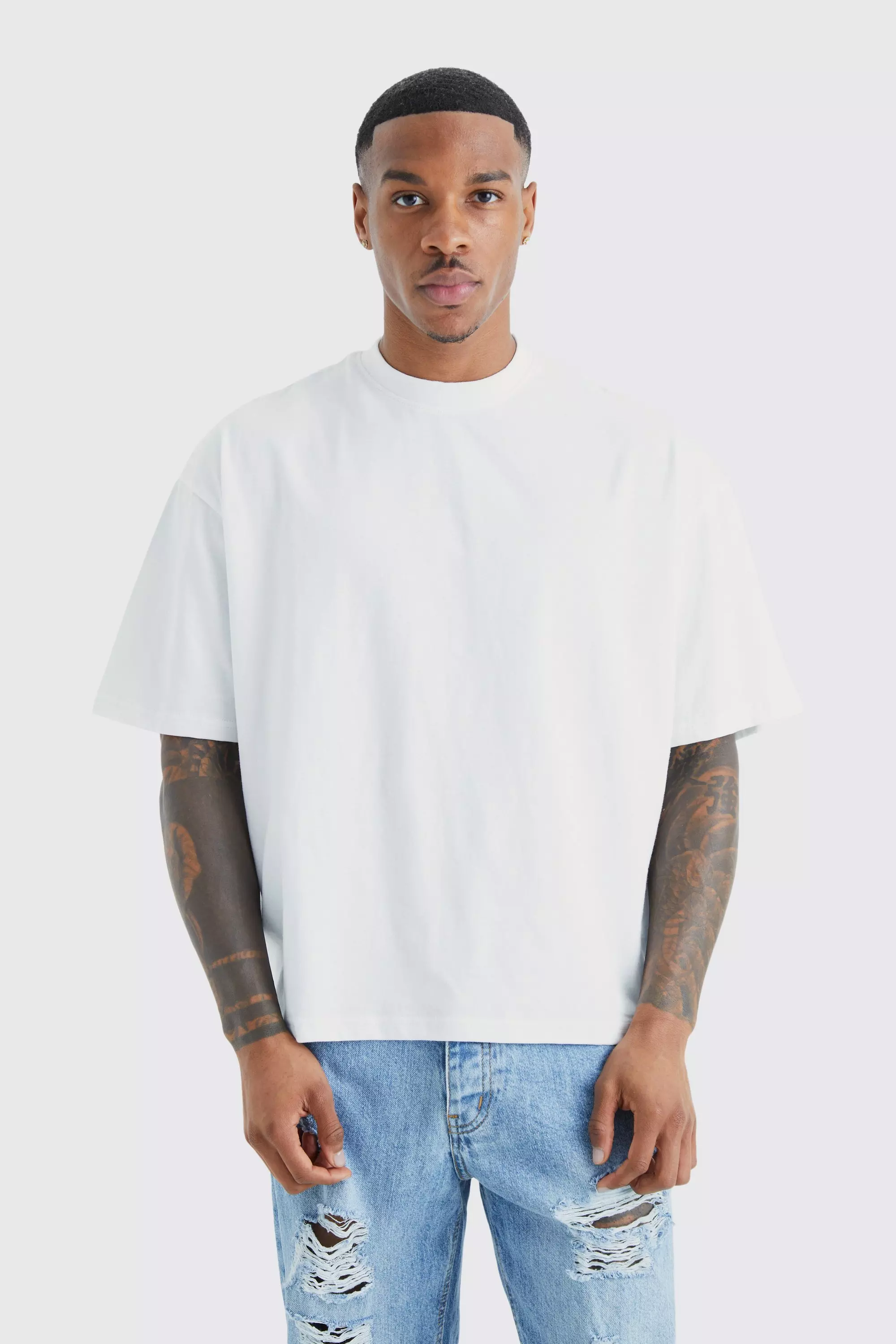 Oversized Boxy T-shirt White