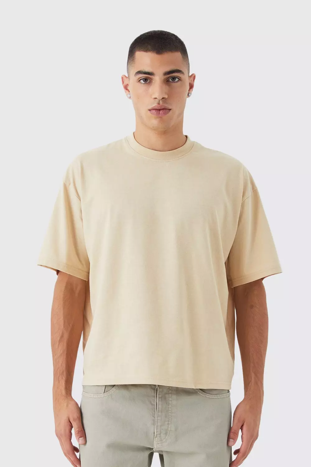 Men's Boxy T Shirts | boohooMAN USA