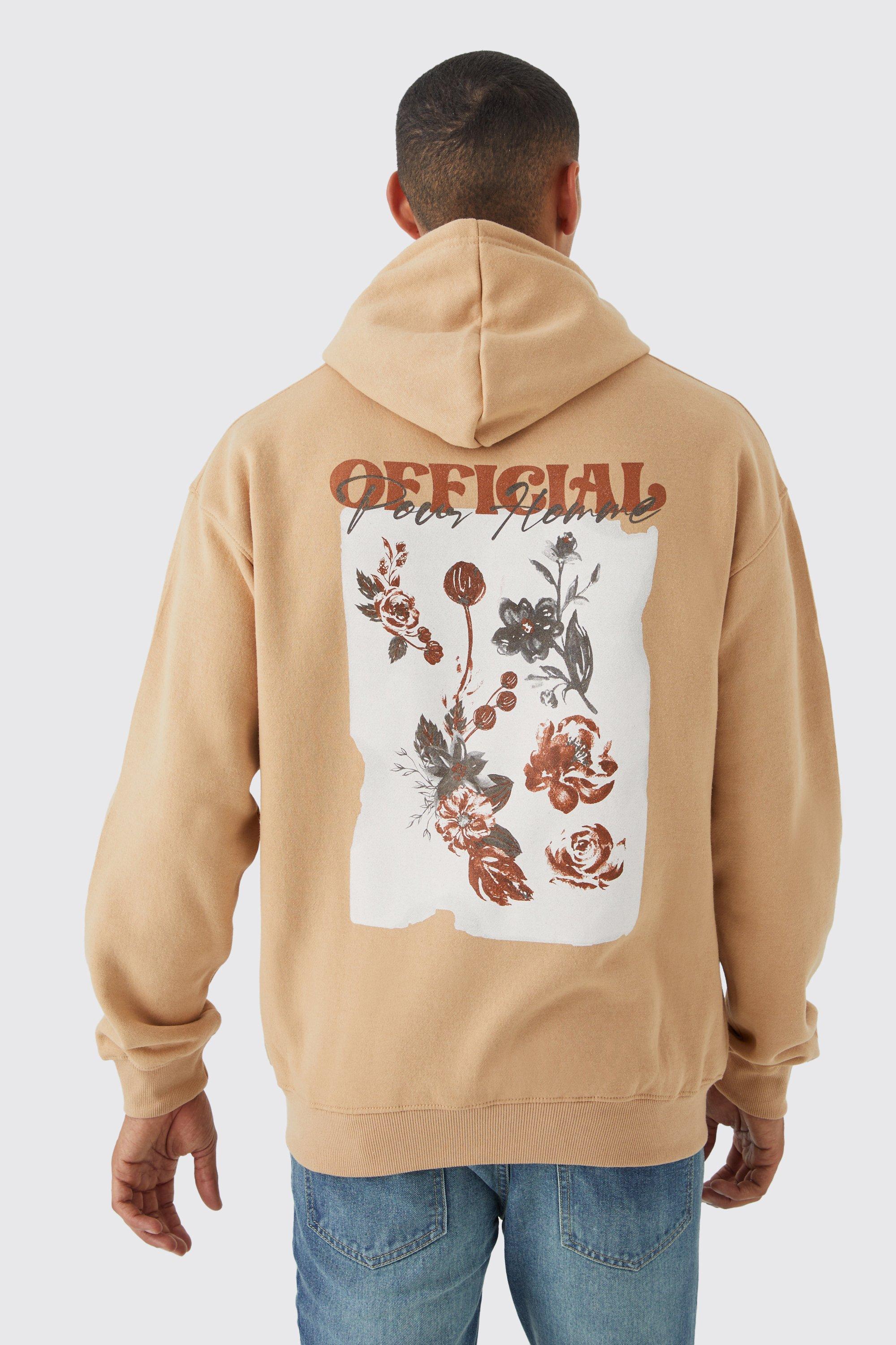 Women's Oversize floral hoodie I