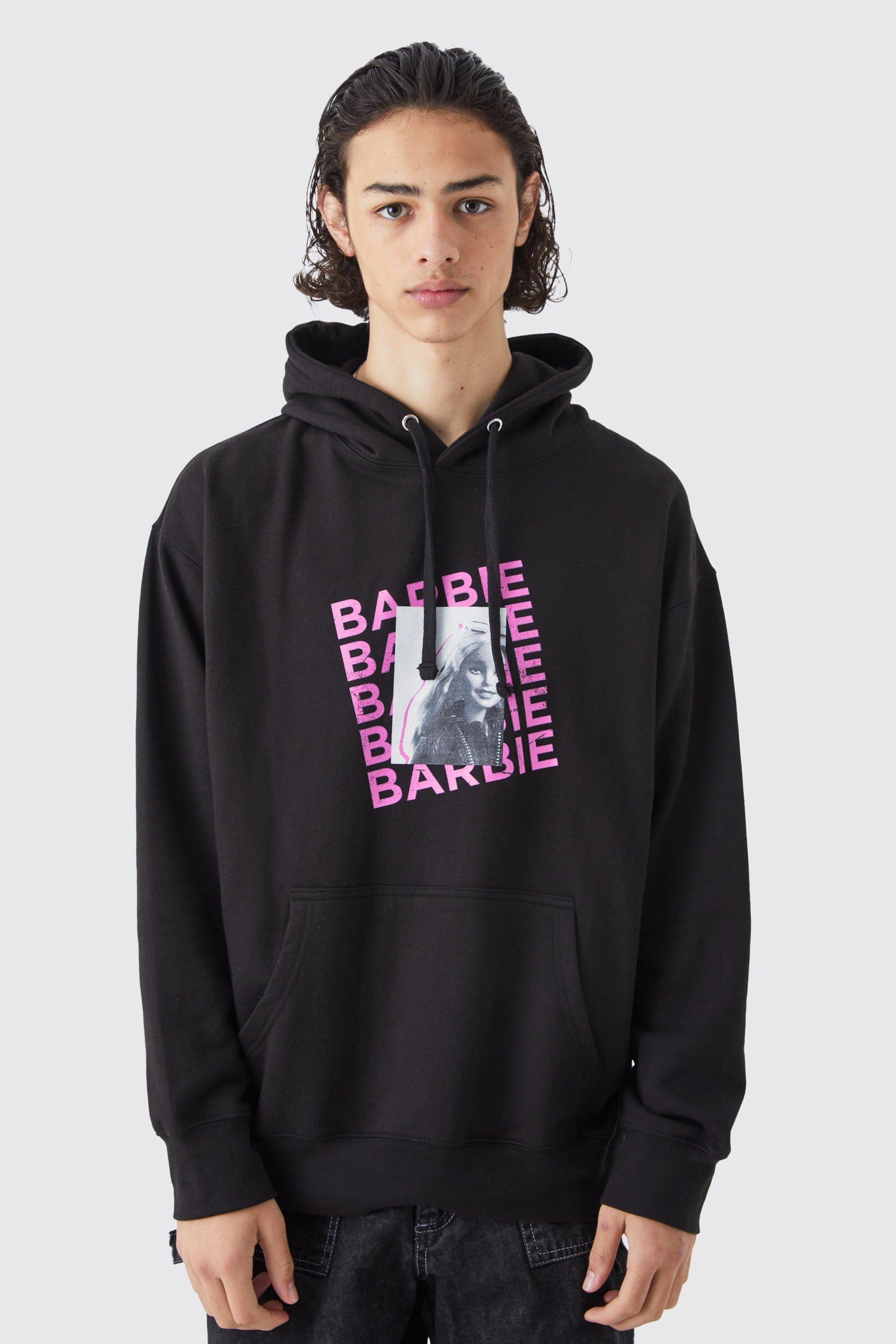 Black hoodie with pink writing online