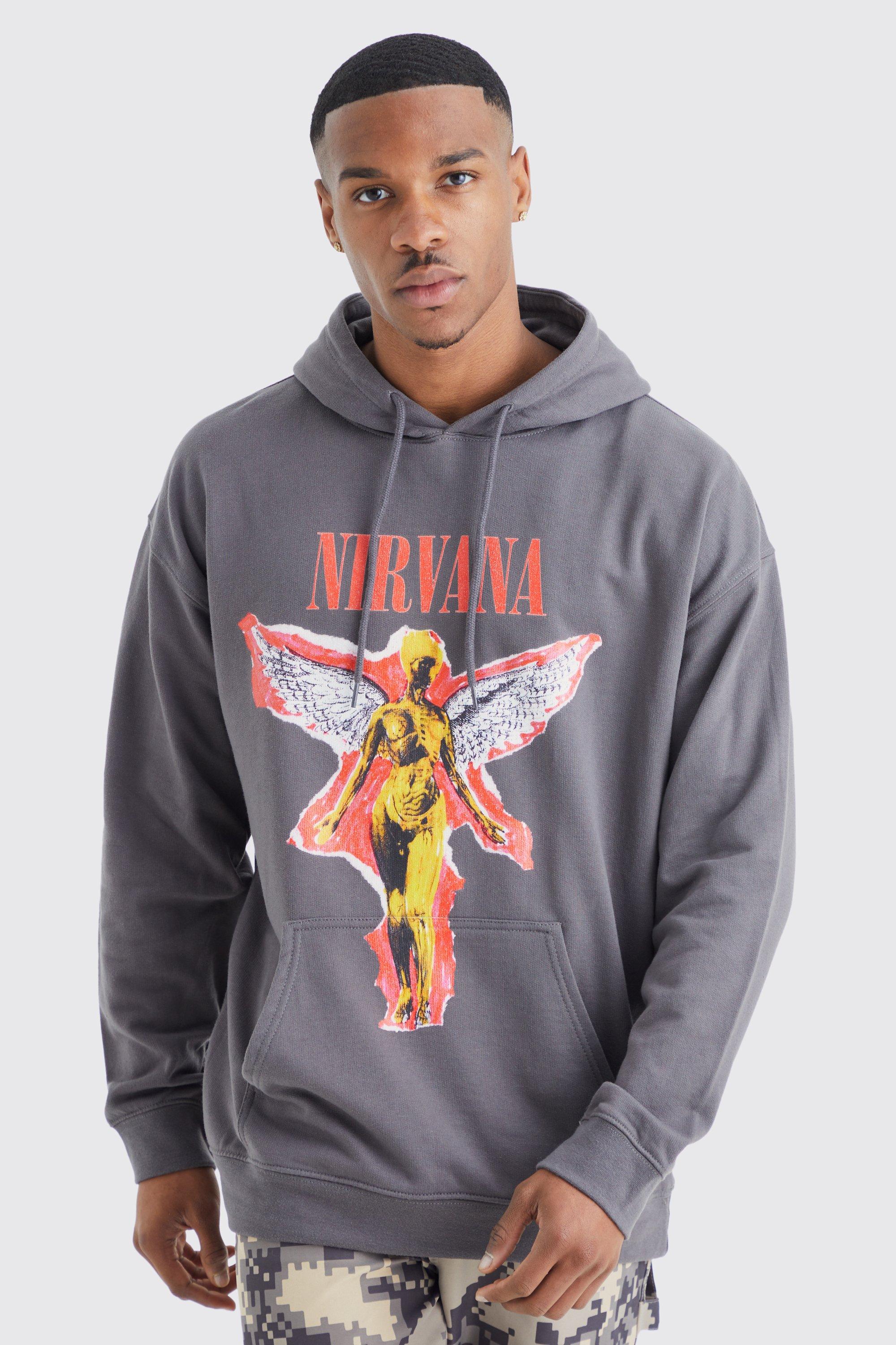 Nirvana zip sale up hoodie