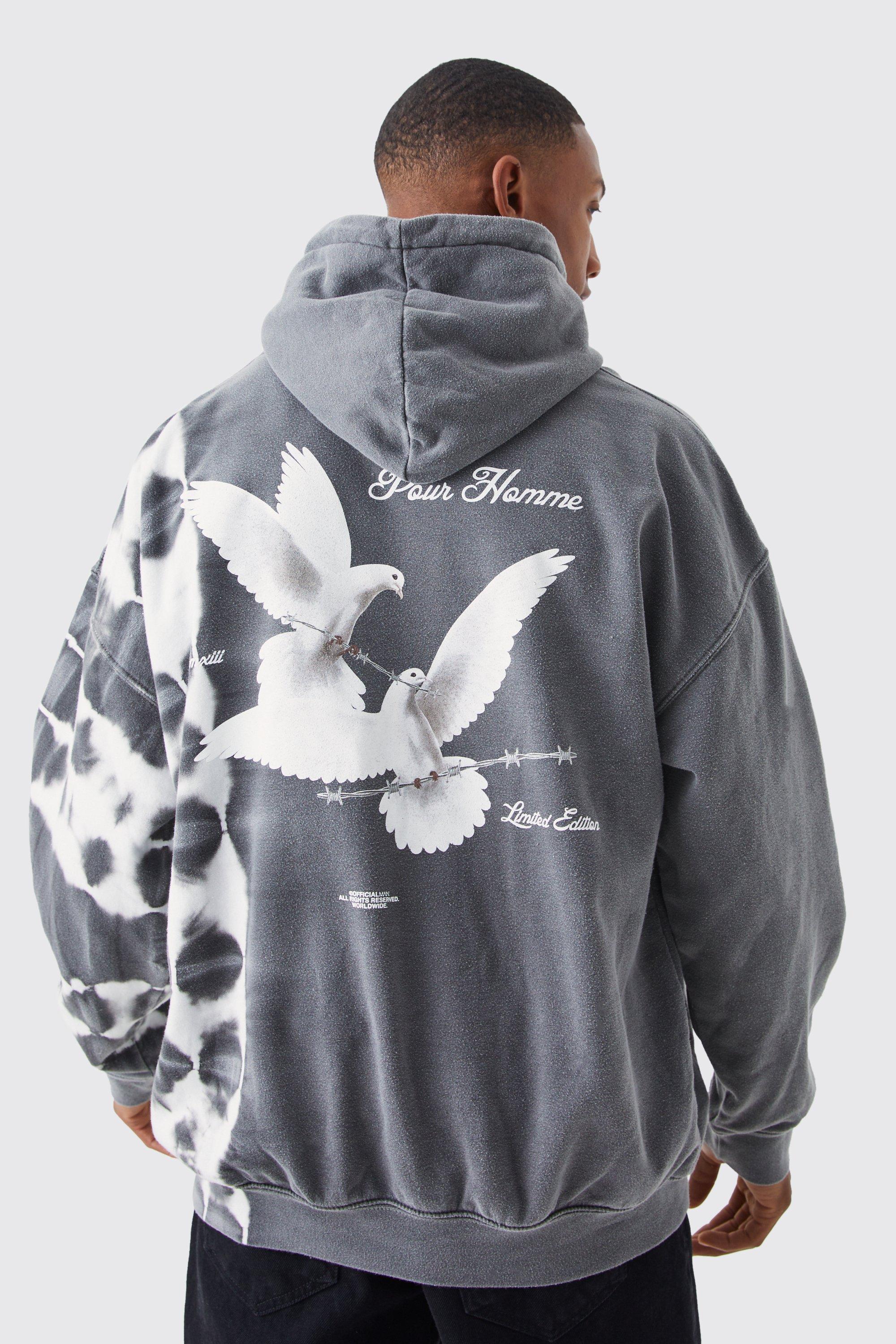 P404 Monument Bleached Hoodie Sweatshirt