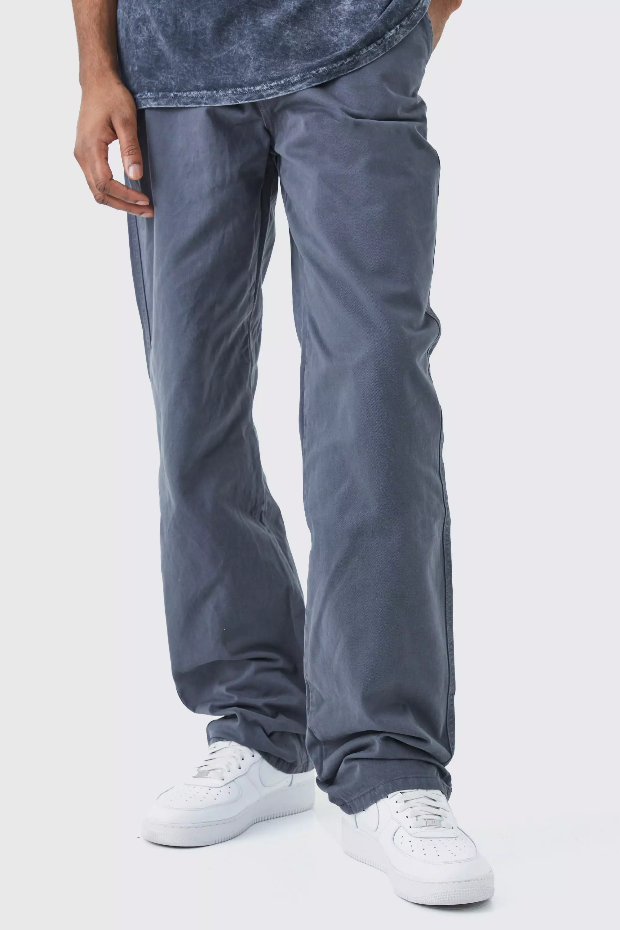 Tall Relaxed Chino Pants Charcoal