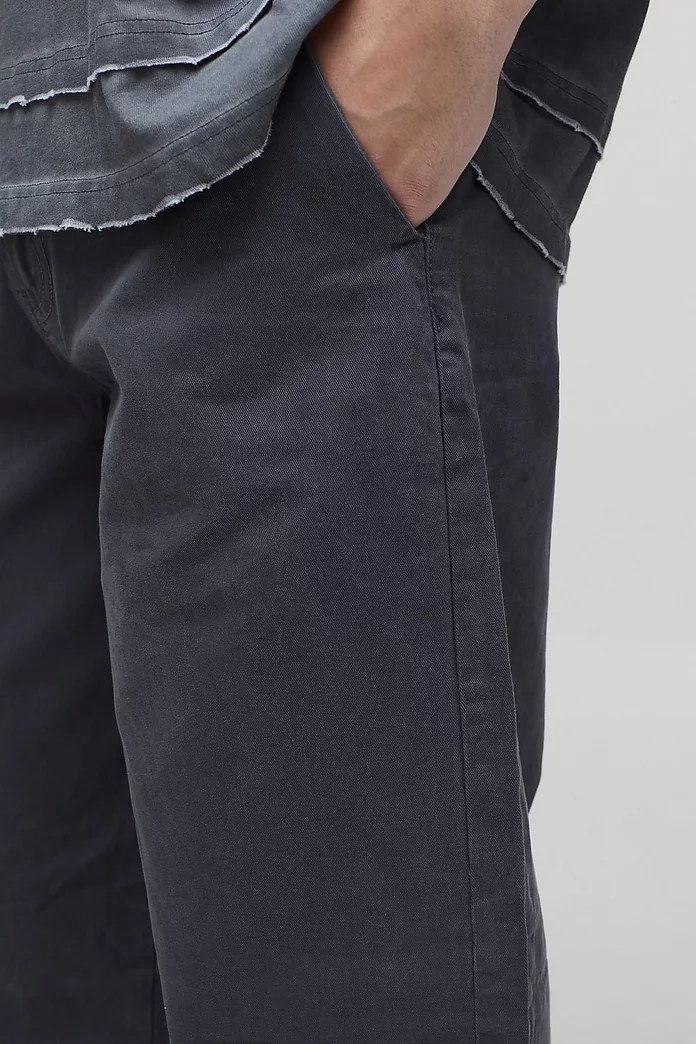 Wide Fit Chino Pants | boohooMAN USA Wide Fit Chino Pants | boohooMAN USA